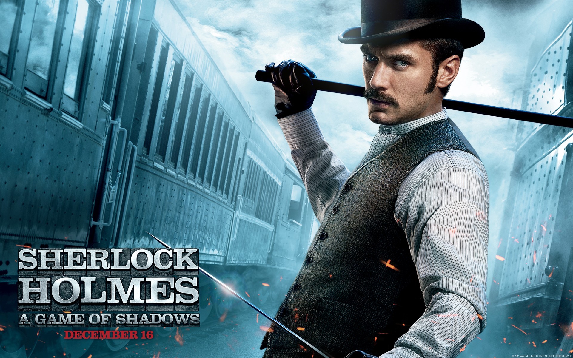 Sherlock Holmes: un jeu de fonds d'écran HD Ombres #3 - 1920x1200