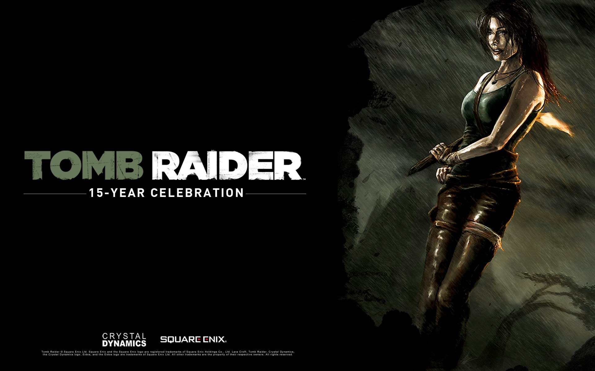 Tomb Raider 15-leté oslava HD wallpapers #2 - 1920x1200