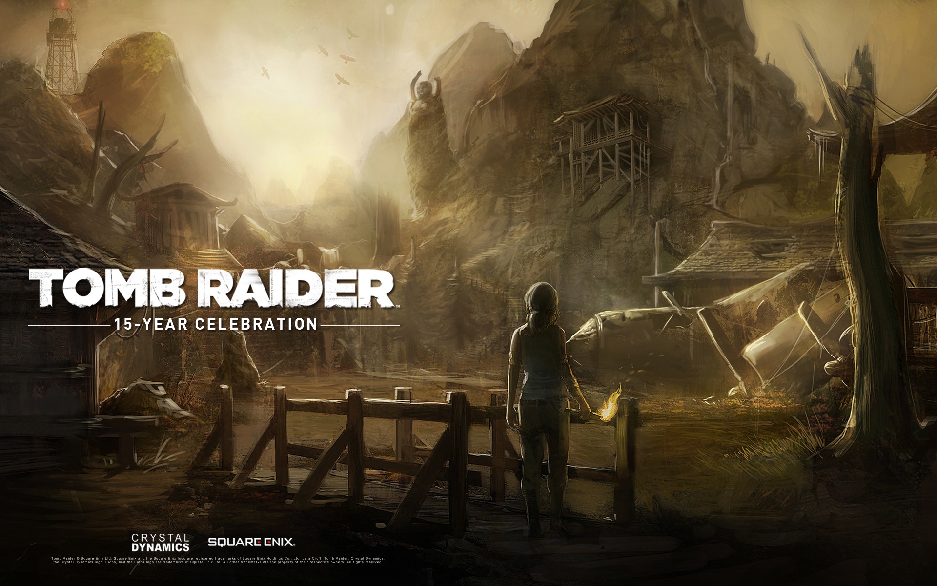 Tomb Raider 15-leté oslava HD wallpapers #3 - 1920x1200