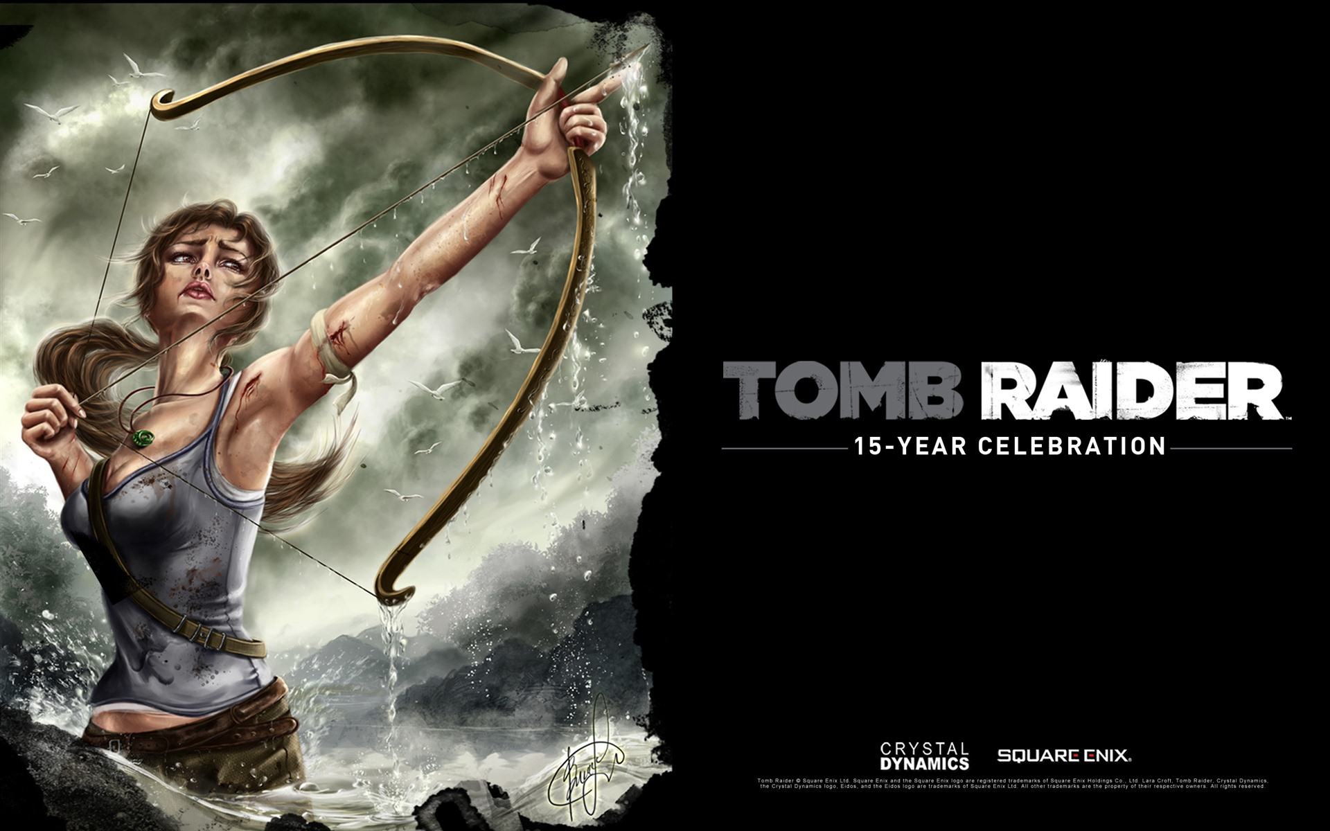 Tomb Raider 15-leté oslava HD wallpapers #5 - 1920x1200