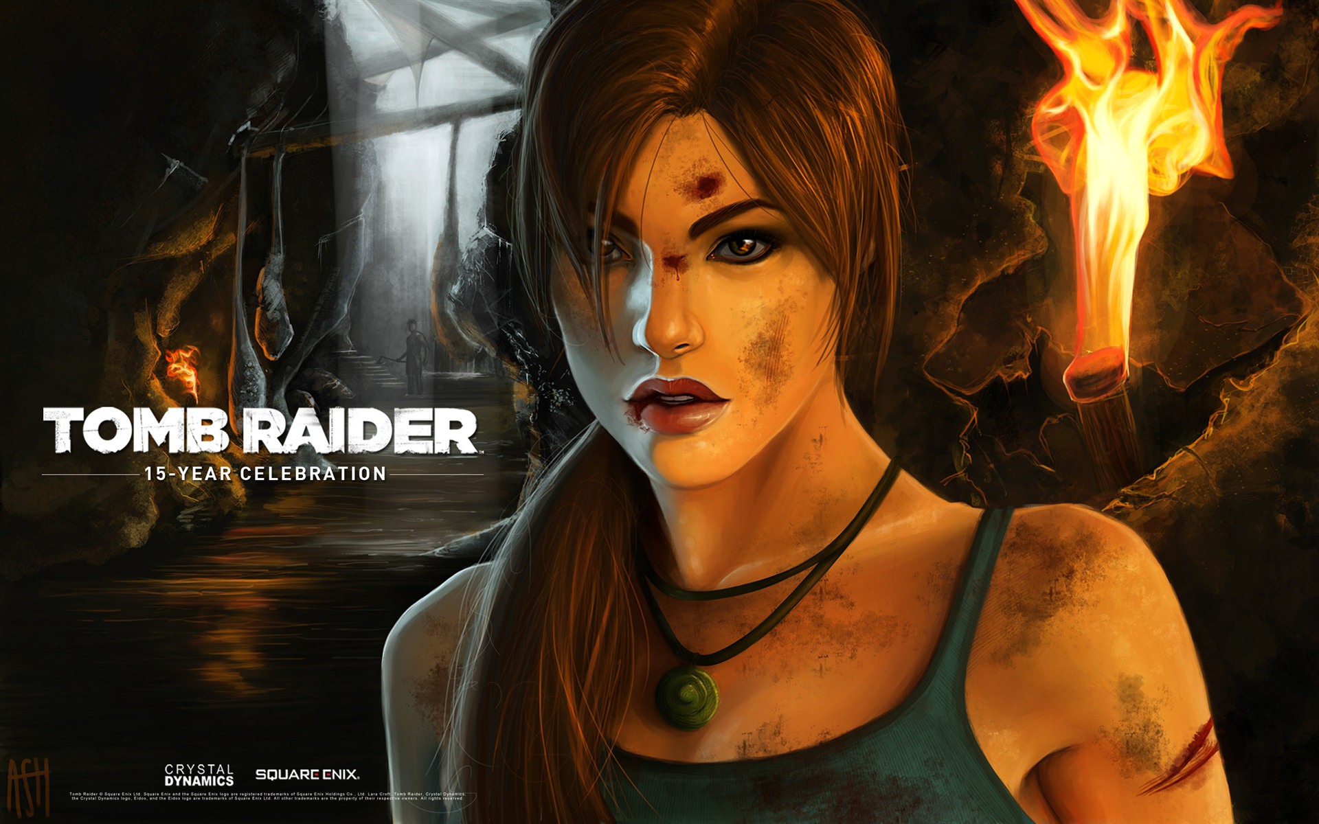 Tomb Raider 15-leté oslava HD wallpapers #7 - 1920x1200