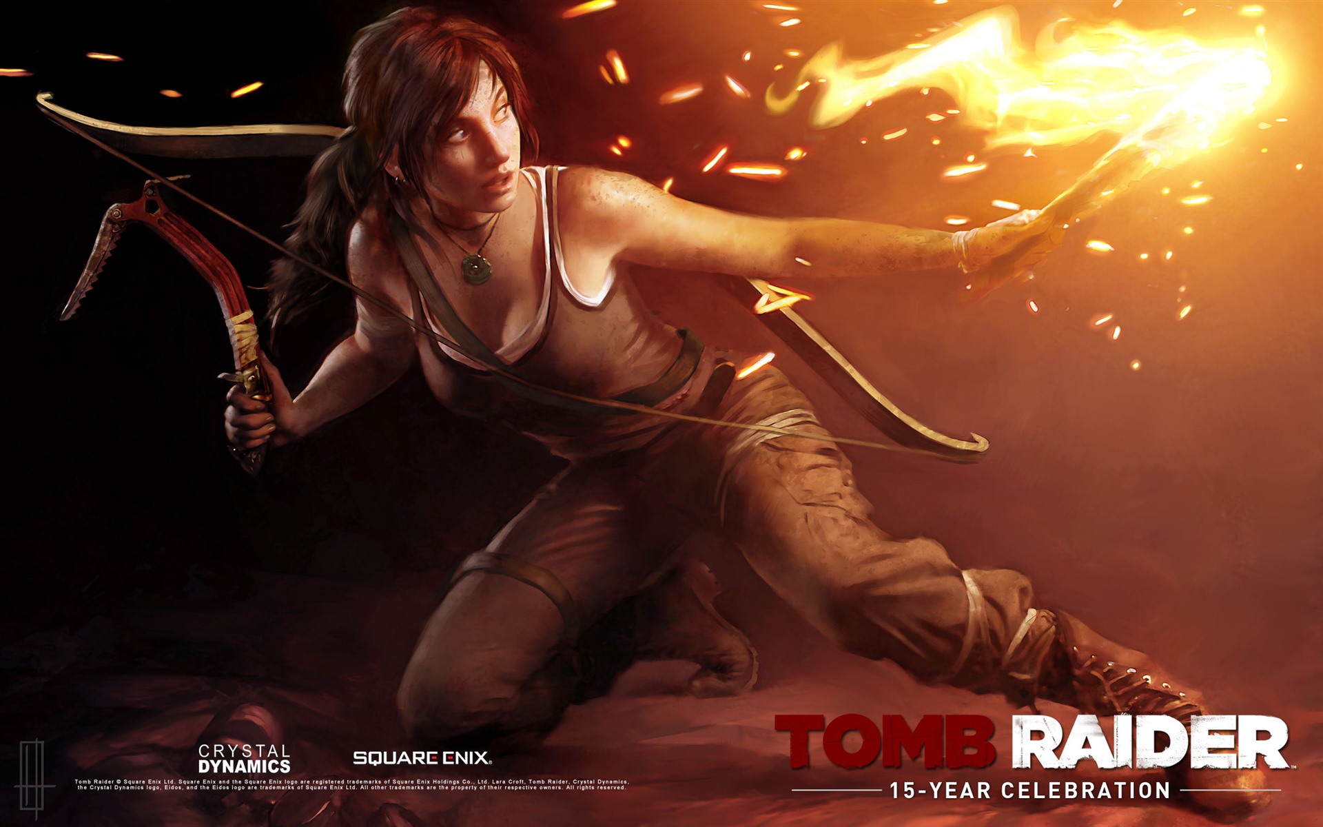 Tomb Raider 15-leté oslava HD wallpapers #11 - 1920x1200