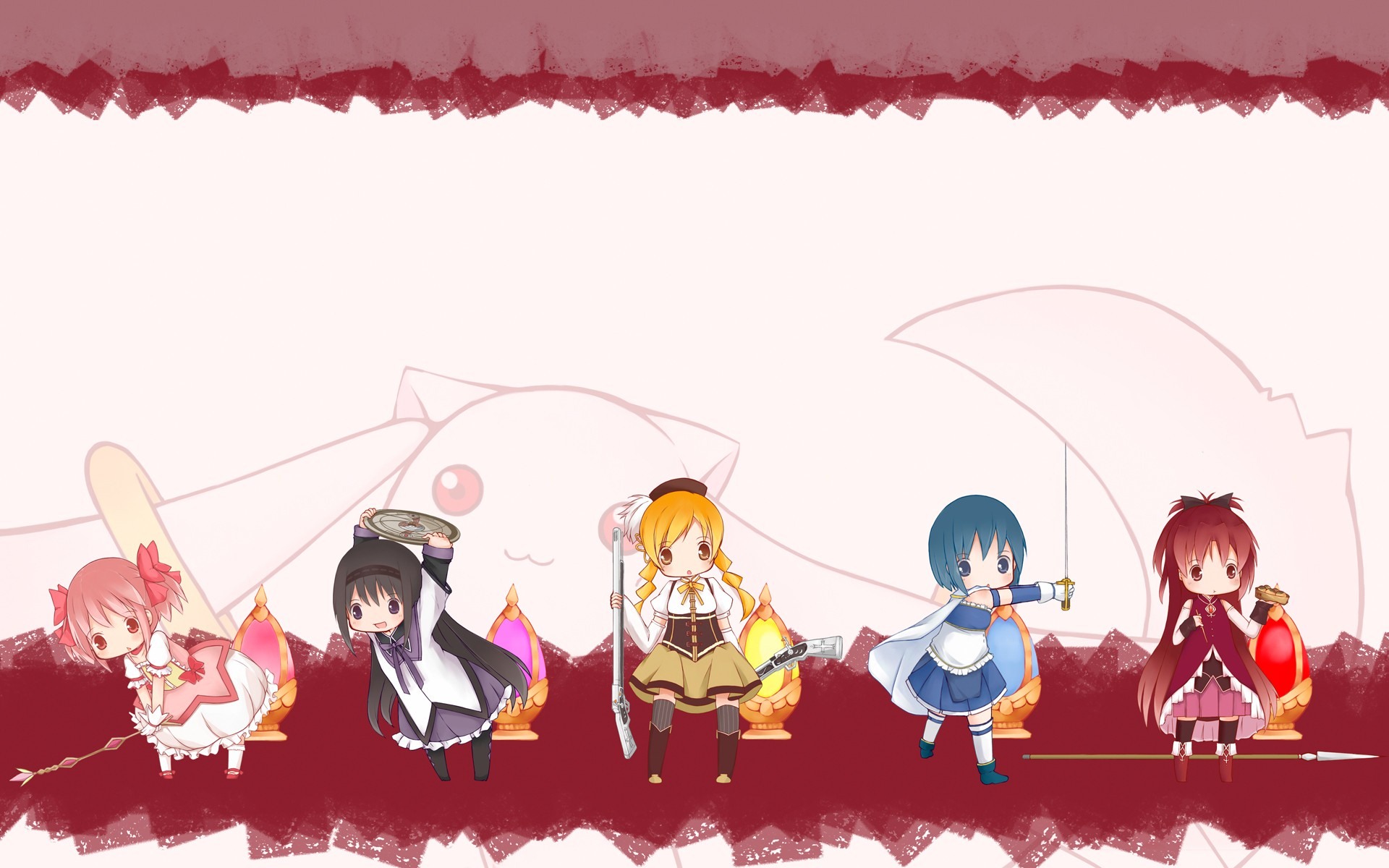 Puella Magi Madoka Magica HD tapety na plochu #5 - 1920x1200