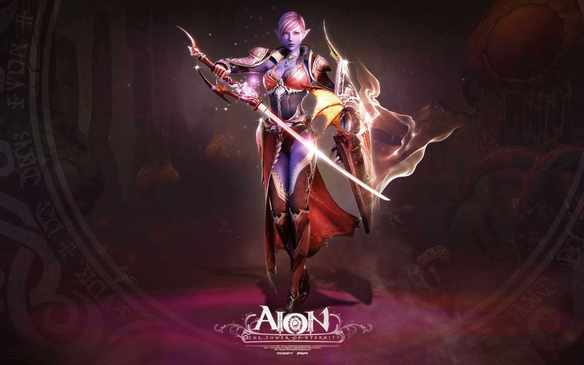 Aion 永恆之塔漂亮的女孩 高清壁紙(二) #7 - 1920x1200