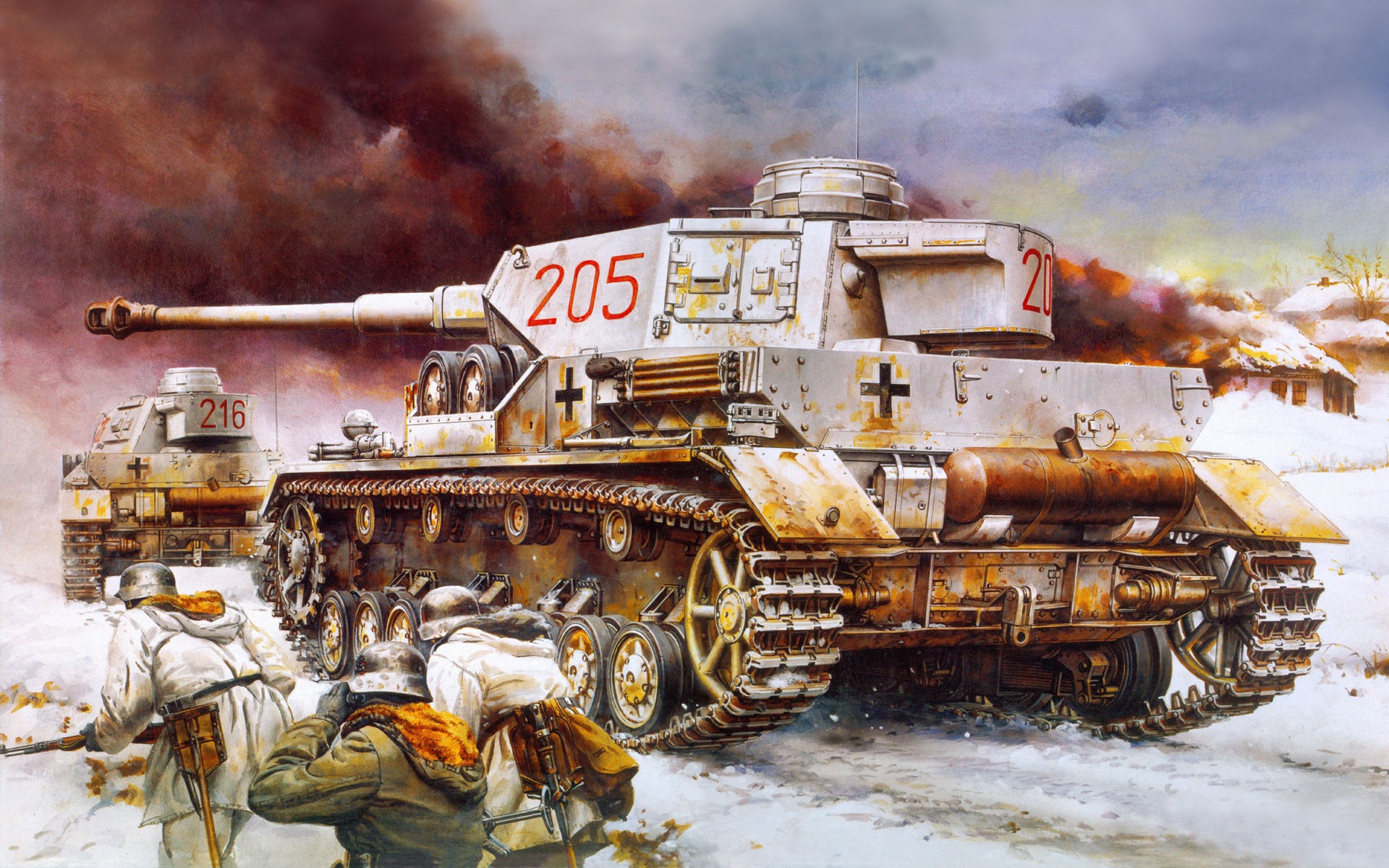 Военный танков, боевых бронированных картины HD обои #15 - 1920x1200