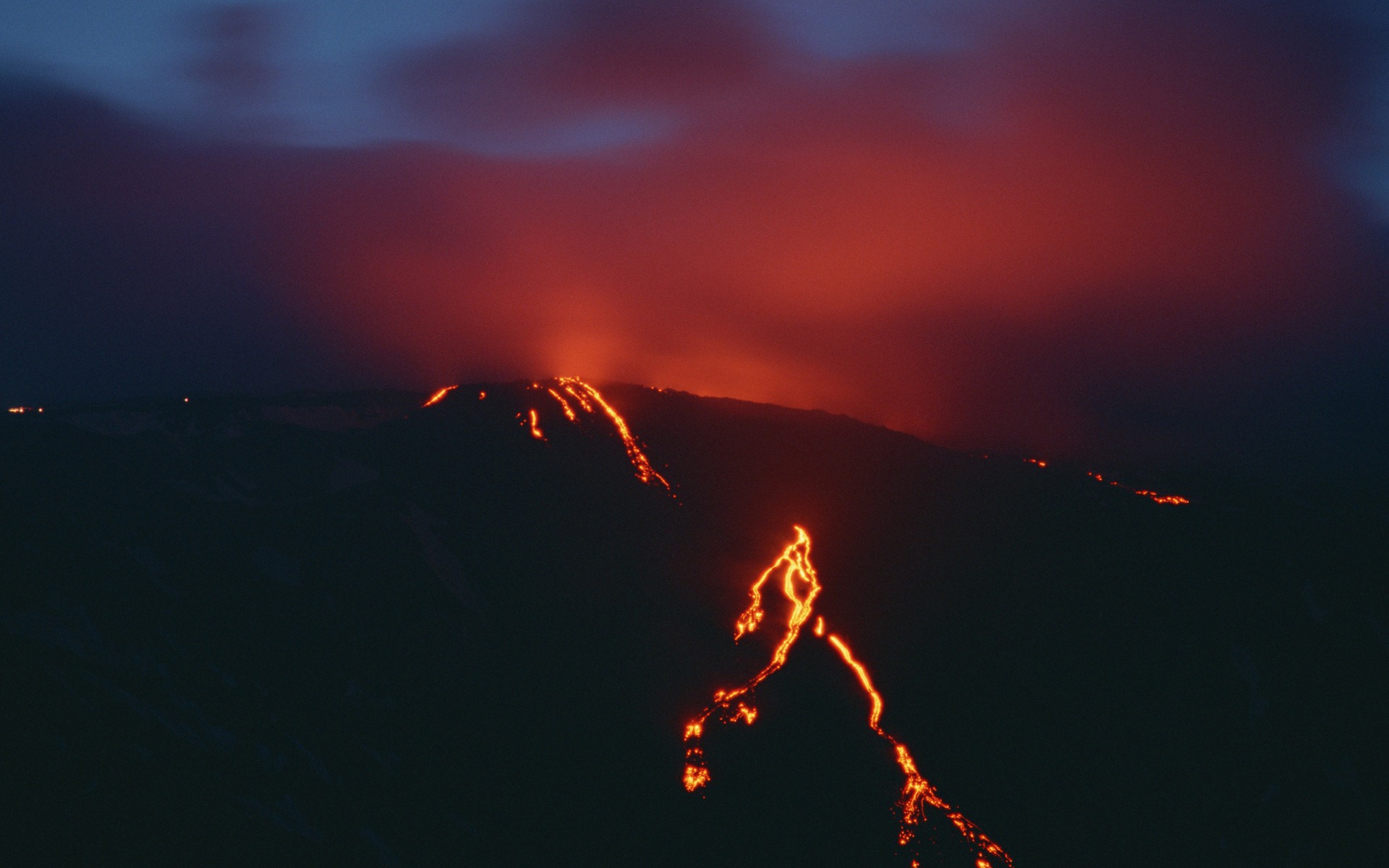 火山噴發的壯麗景觀壁紙 #5 - 1920x1200