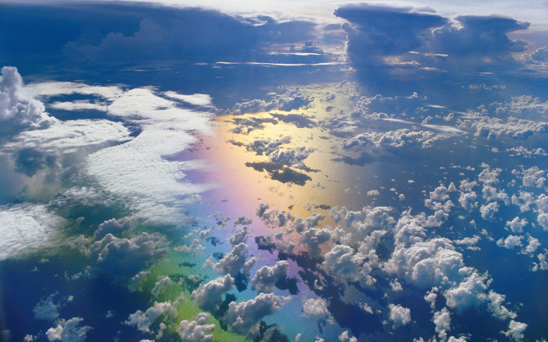 Windows 7 壁紙：彩虹 #12 - 1920x1200