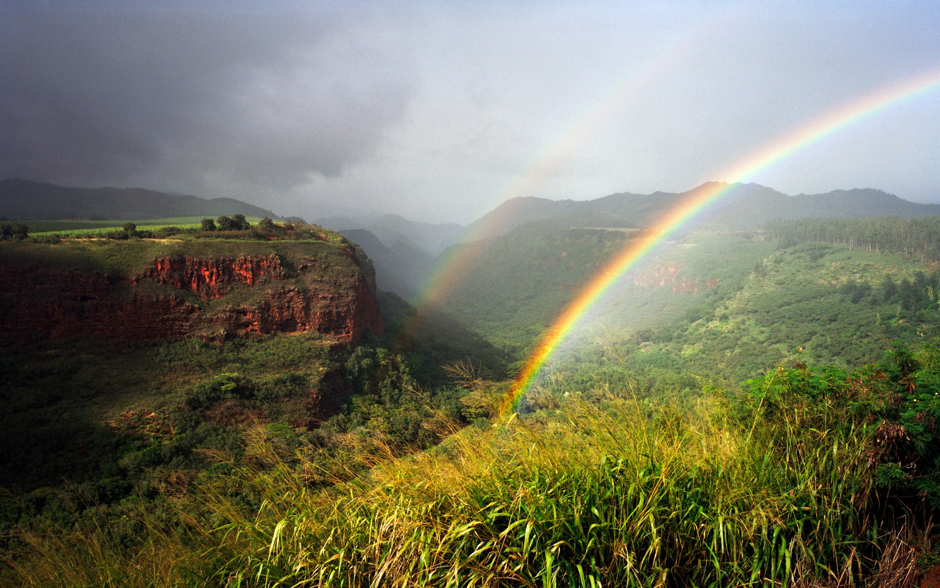 Windows 7 Wallpapers: Arco iris #17 - 1920x1200