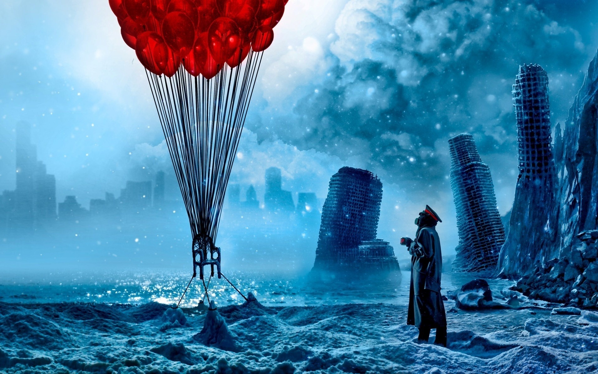 Romantically Apocalyptic creative painting wallpapers (1) #1 - 1920x1200