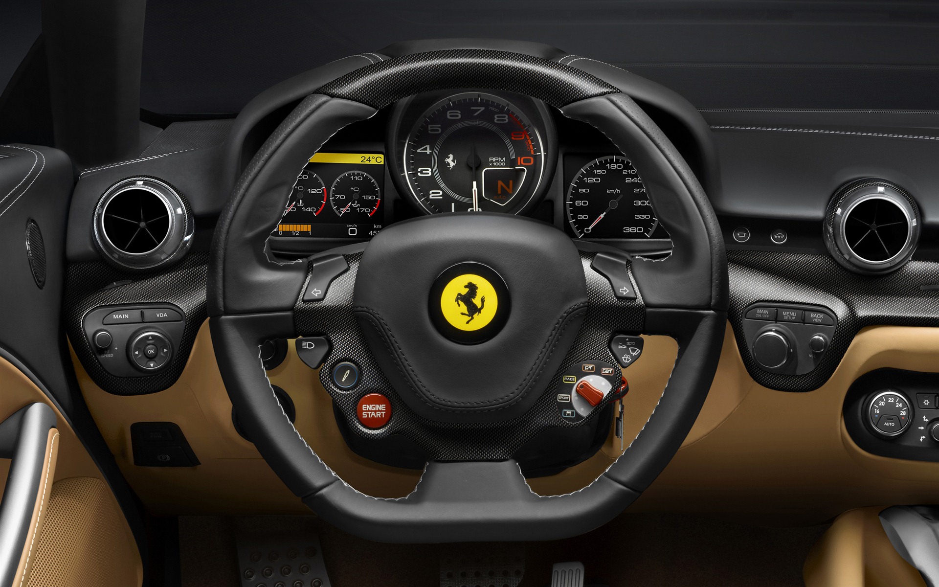2012 Ferrari F12 Berlinetta 法拉利高清壁紙 #7 - 1920x1200
