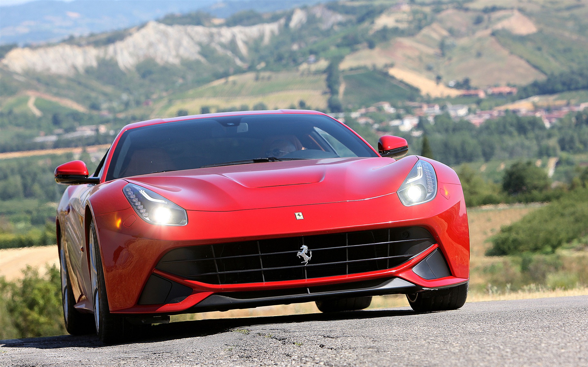 2012 페라리 F12 Berlinetta HD 배경 화면 #16 - 1920x1200