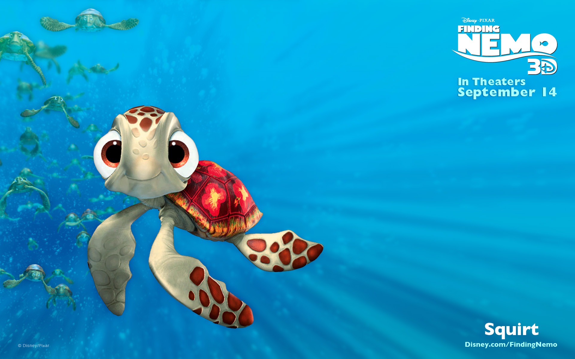 Le Monde de Nemo 3D 2012 fonds d'écran HD #21 - 1920x1200
