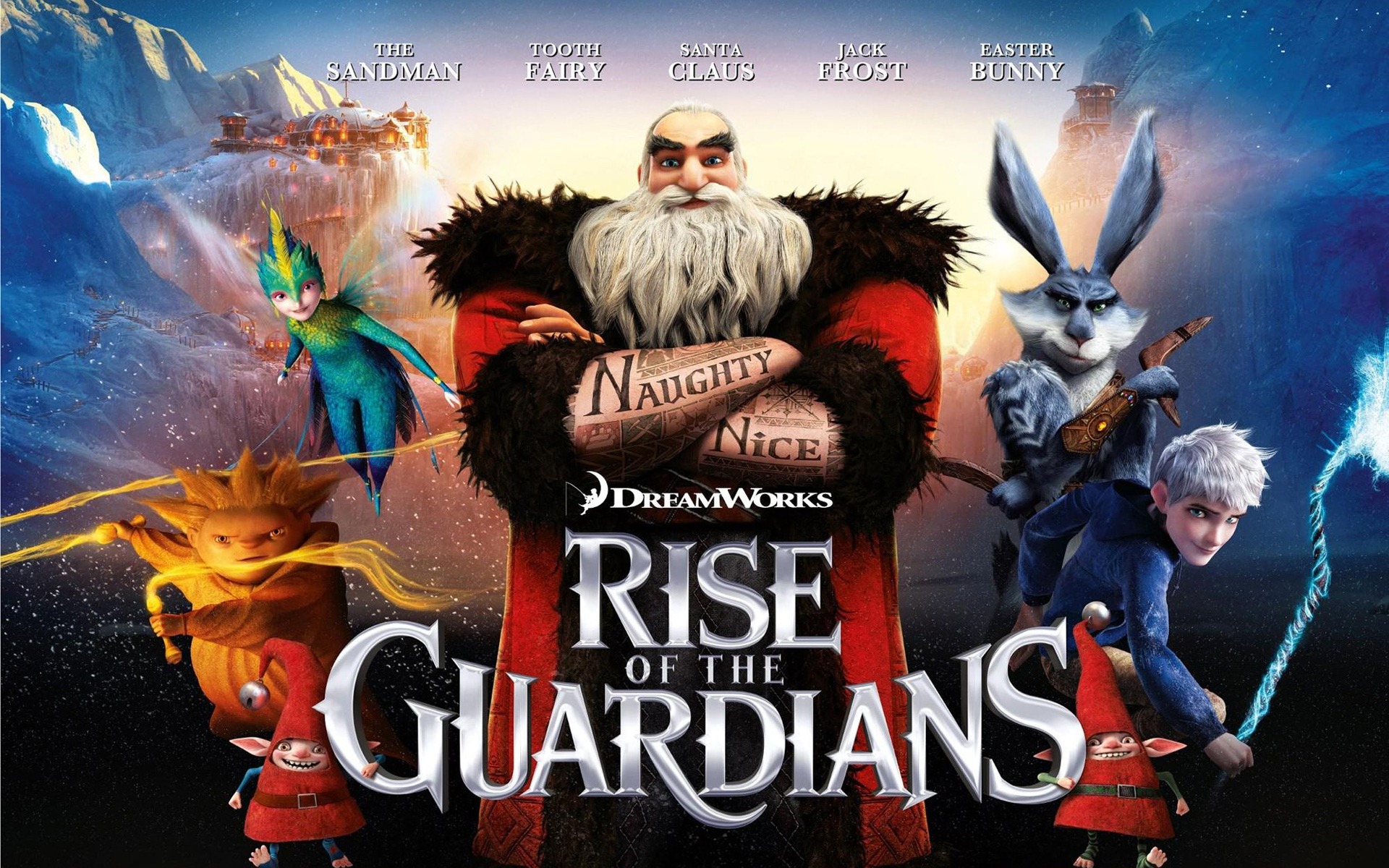 Rise of the Guardians HD Tapety na plochu #11 - 1920x1200