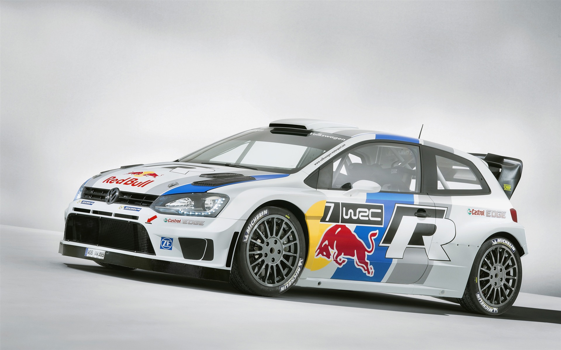 2013 폭스 바겐 폴로 R WRC HD 배경 화면 #1 - 1920x1200