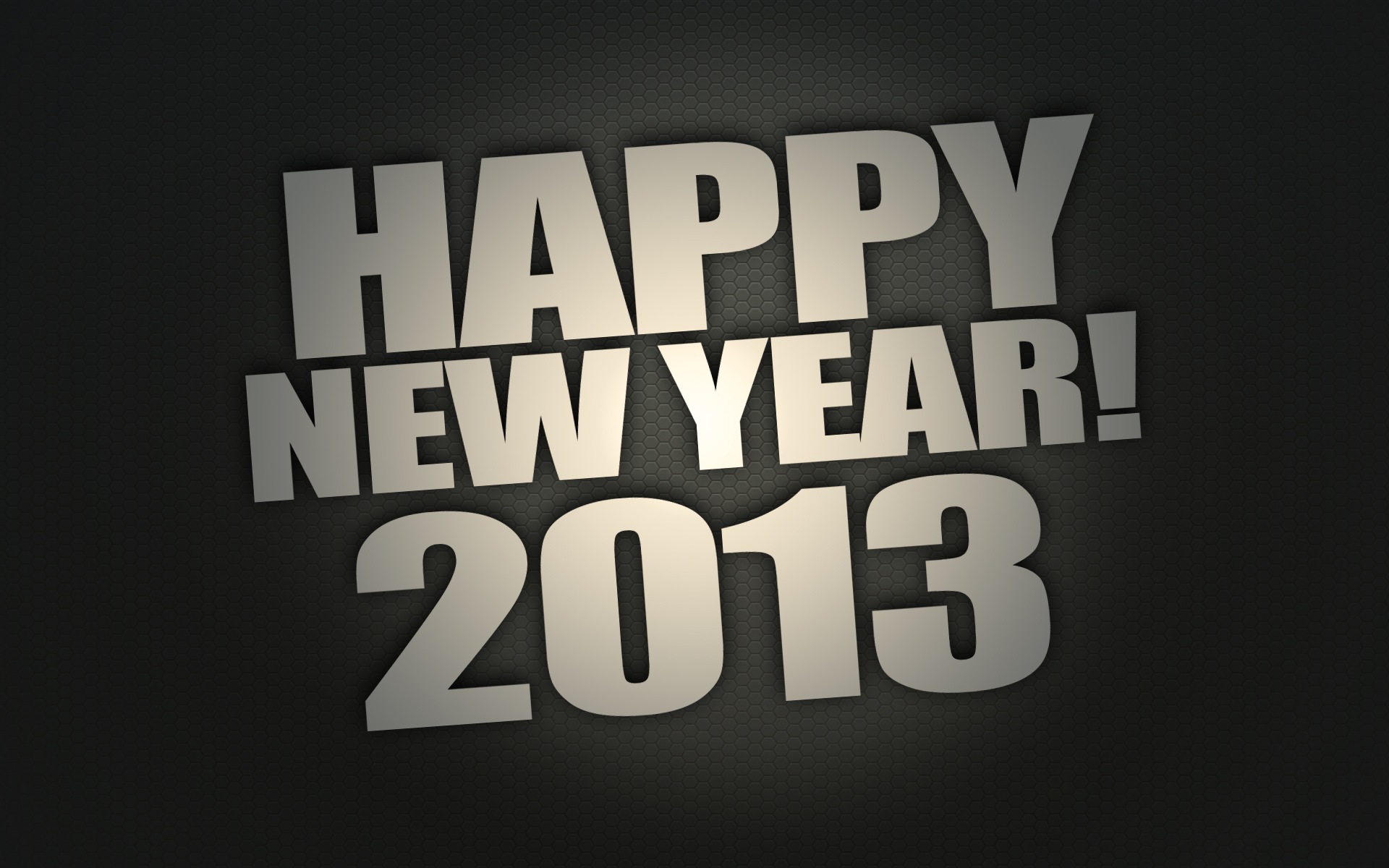 2013 New Year theme creative wallpaper(2) #2 - 1920x1200