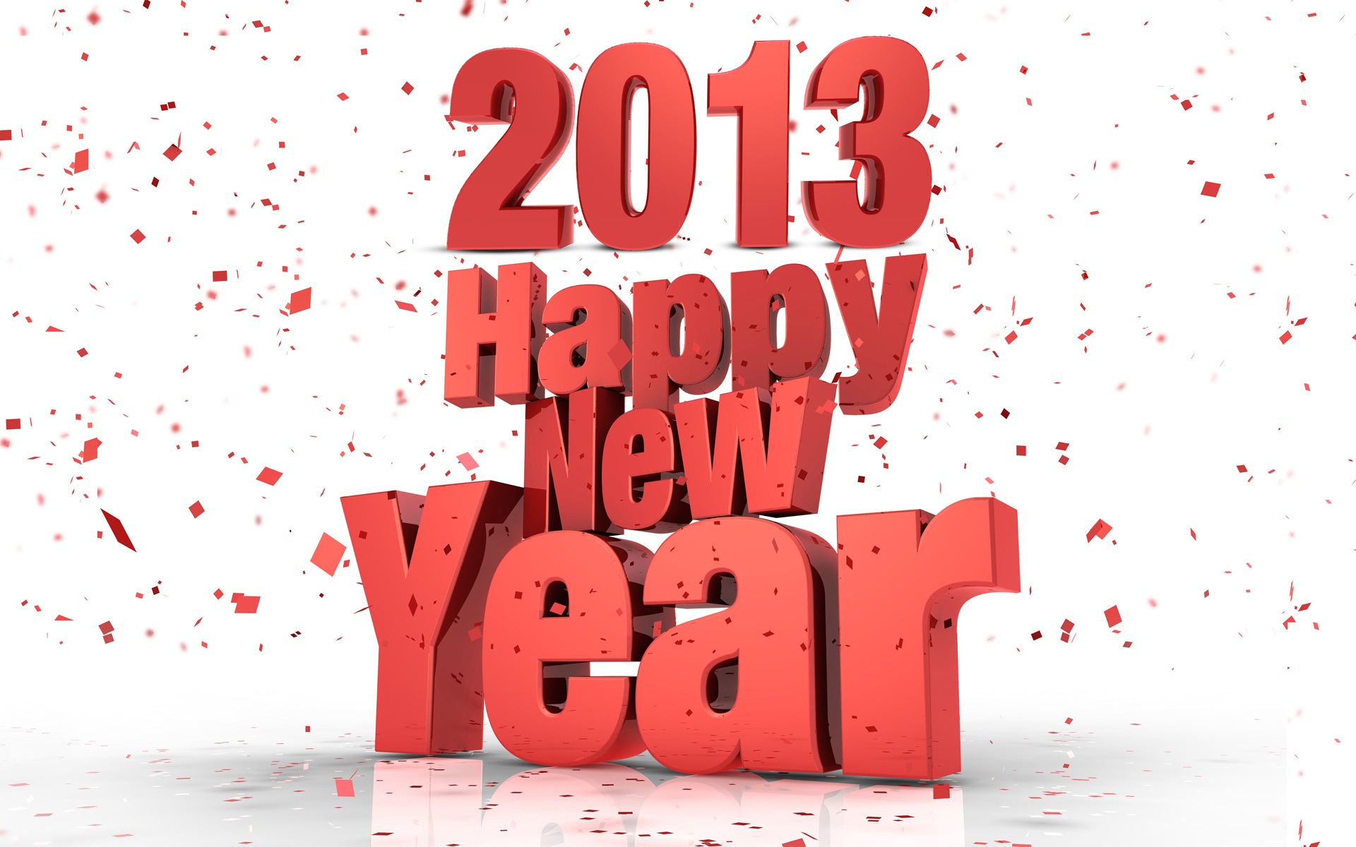 2013 New Year theme creative wallpaper(2) #11 - 1920x1200