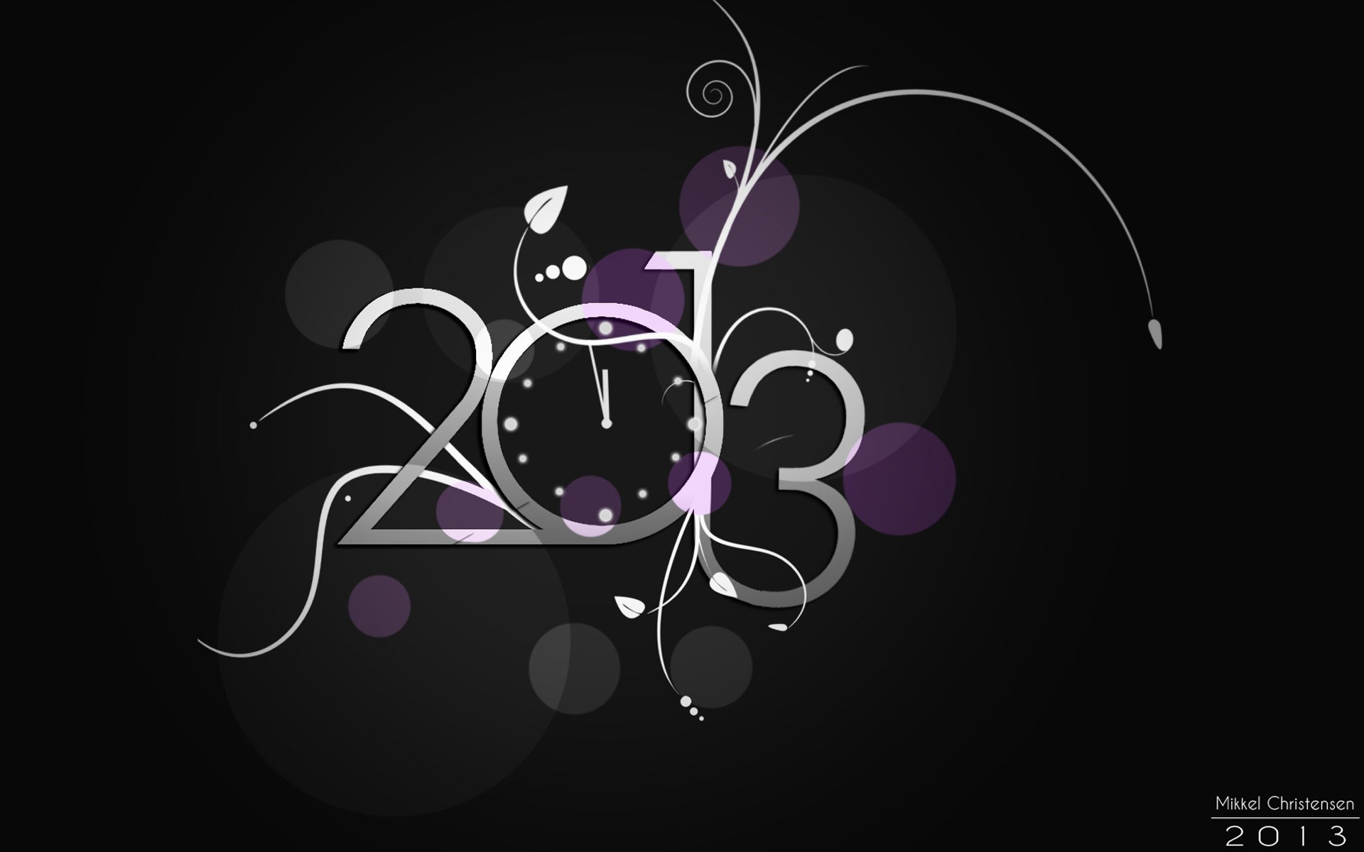 2013 新年主題 創意壁紙(二) #12 - 1920x1200