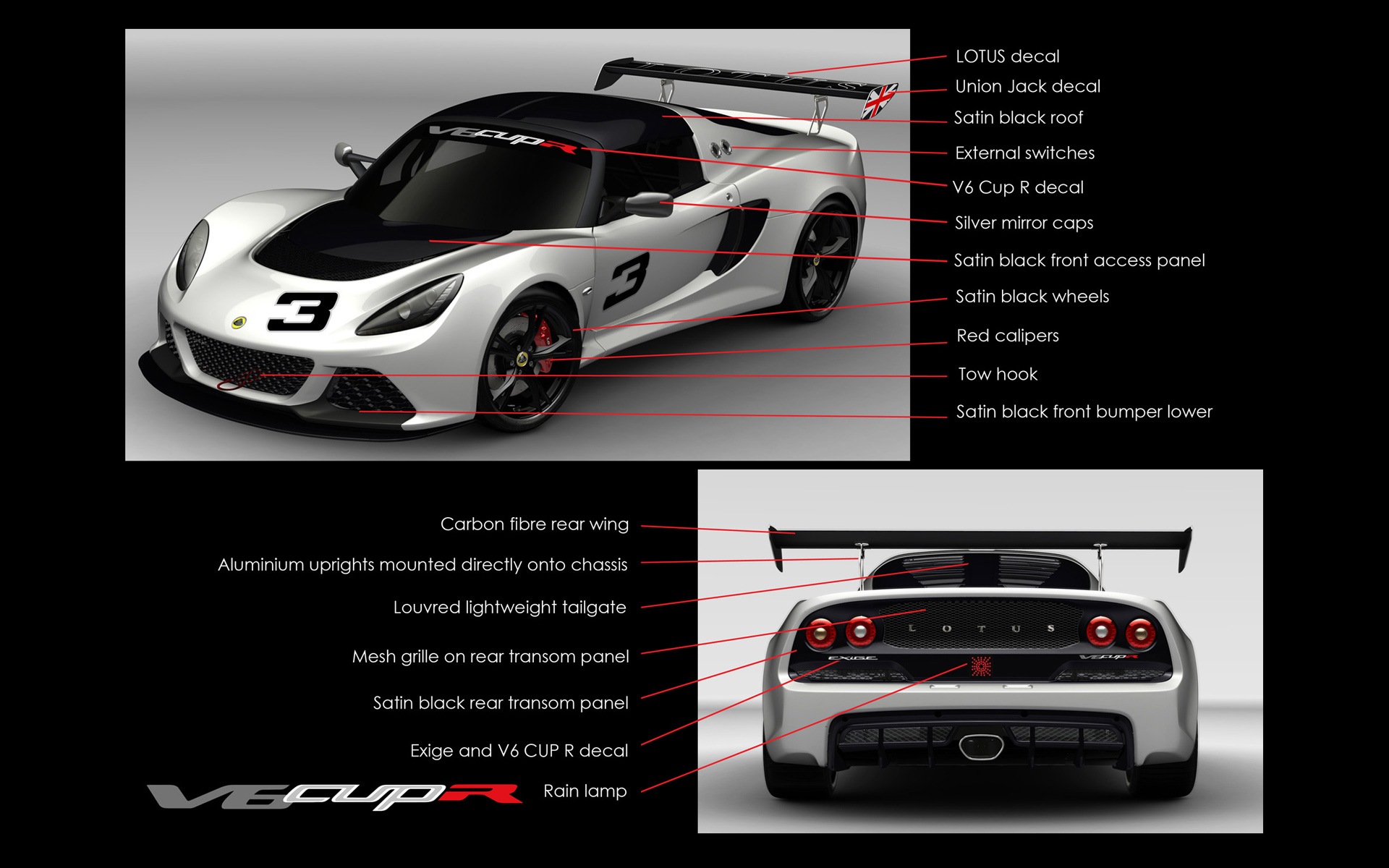 2013 Lotus Exige Cup V6 R HD fonds d'écran #10 - 1920x1200