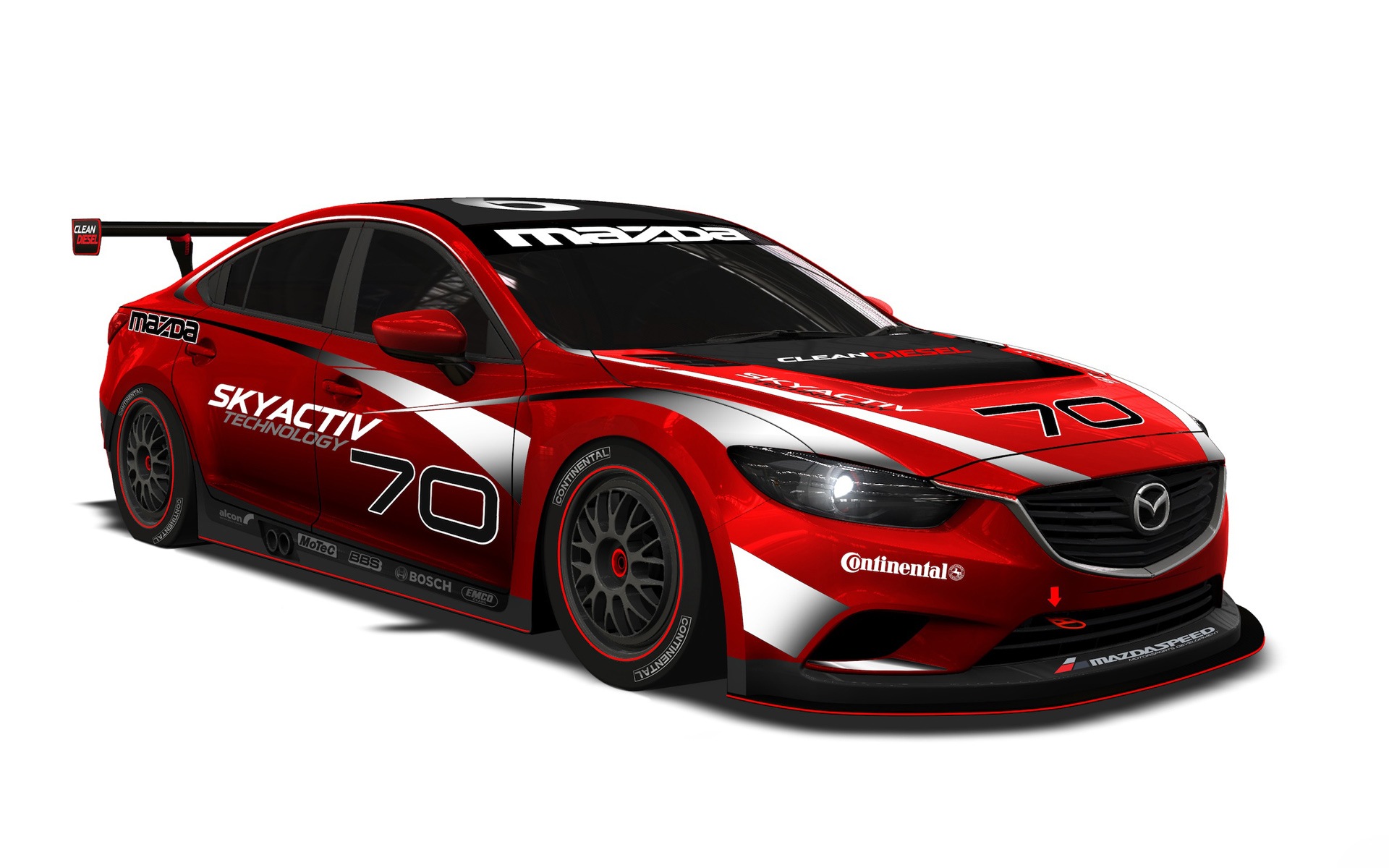 2013マツダ6 SKYACTIV-DのレースカーのHDの壁紙 #10 - 1920x1200