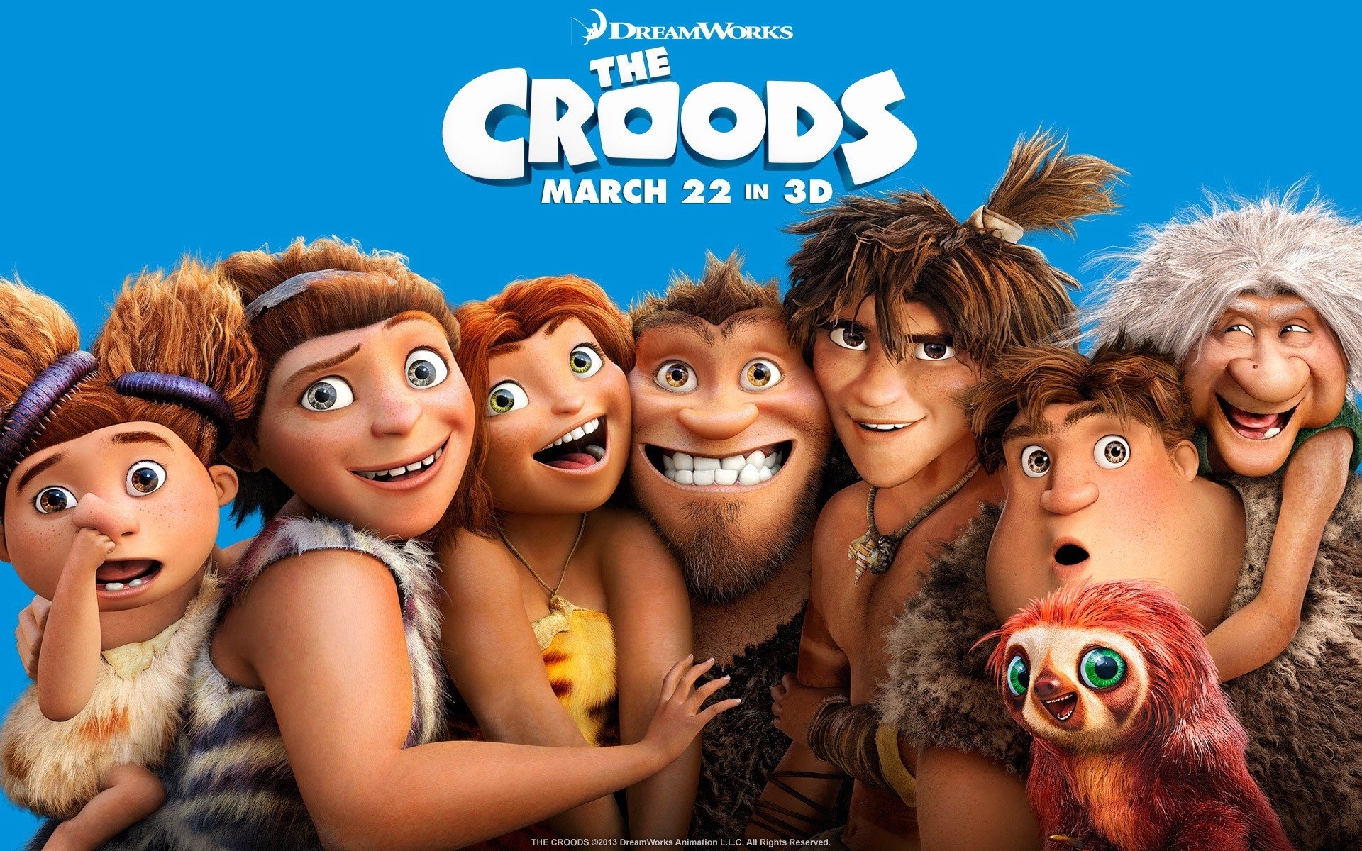 Croods HDムービーの壁紙 #3 - 1920x1200