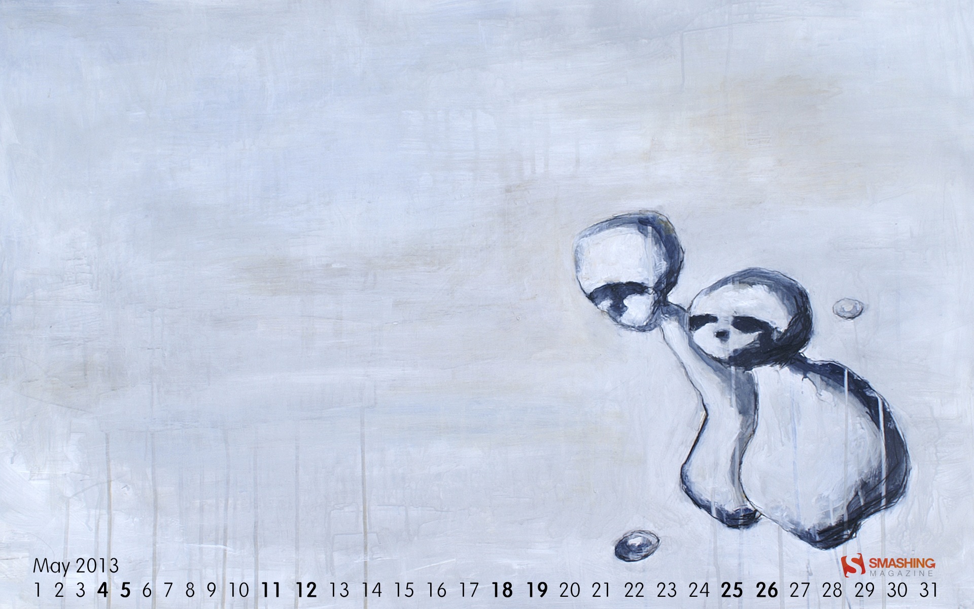 2013年5月 月曆壁紙(一) #11 - 1920x1200