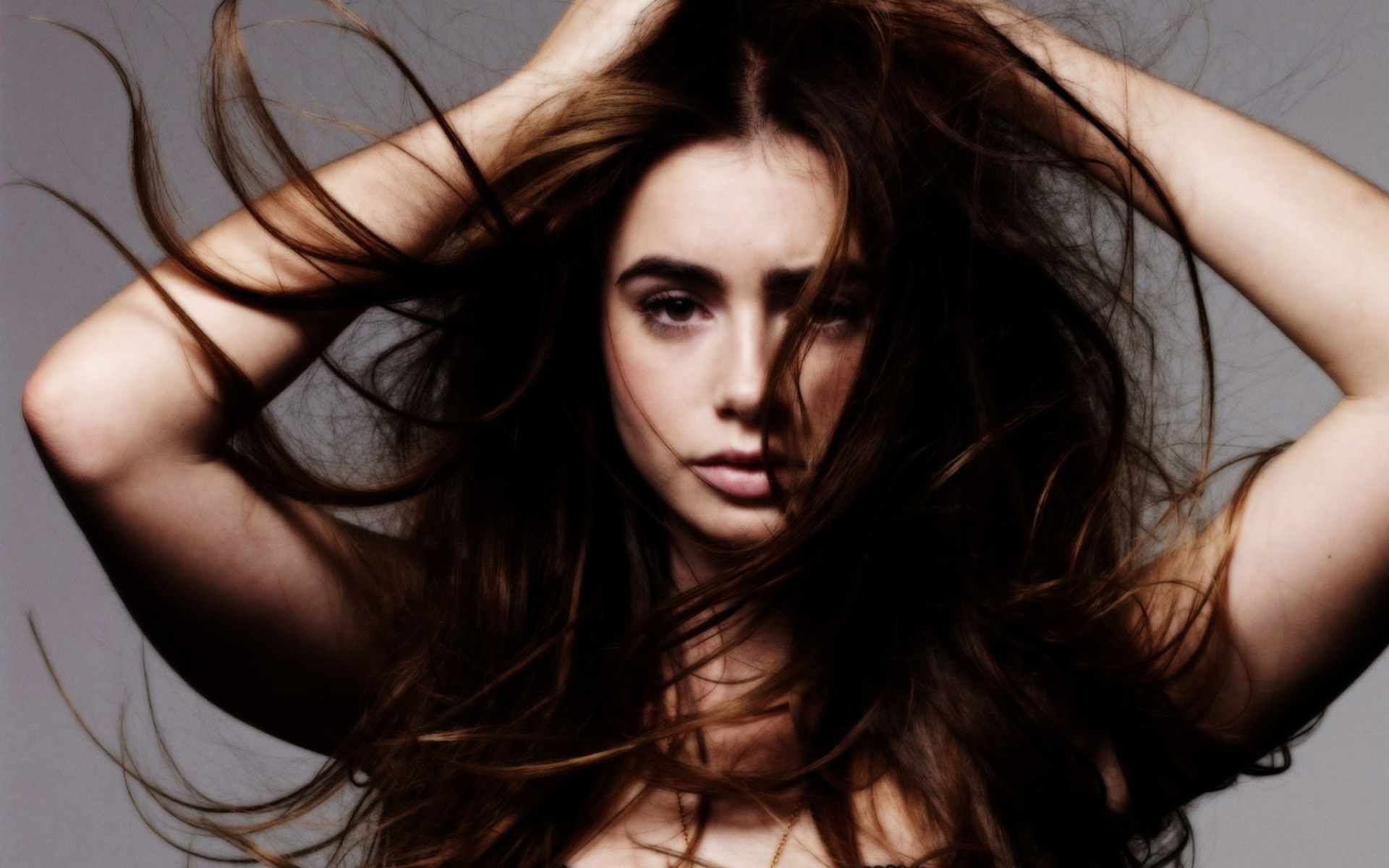 Lily Collins hermosos fondos de pantalla #3 - 1920x1200