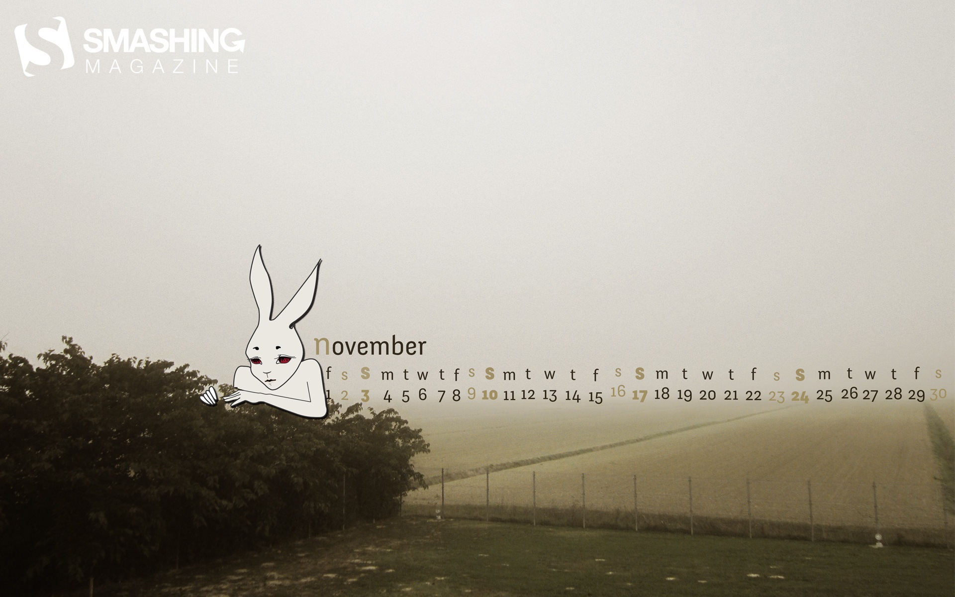 2013年11月 月曆壁紙(二) #19 - 1920x1200