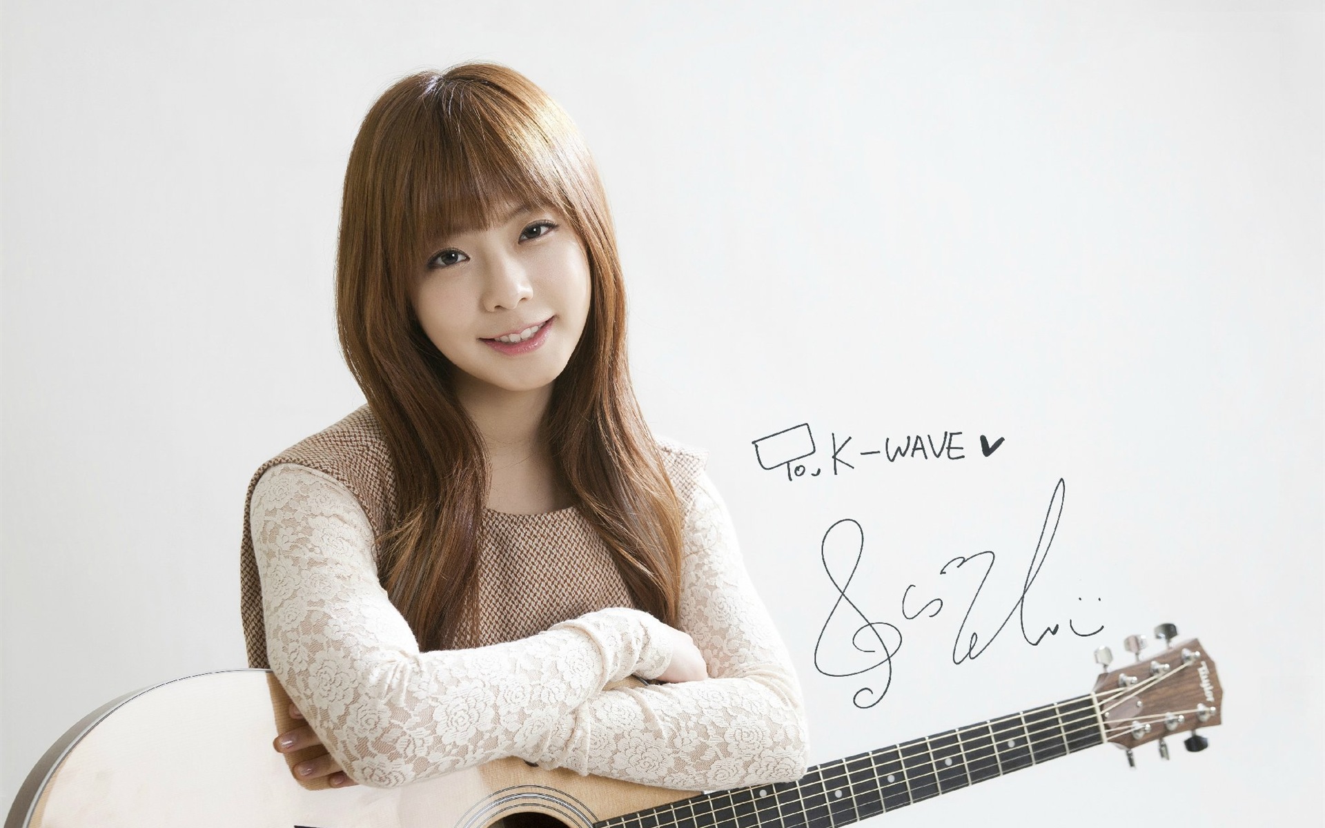 JUNIEL Korea krásné HD tapety na plochu dívky #2 - 1920x1200