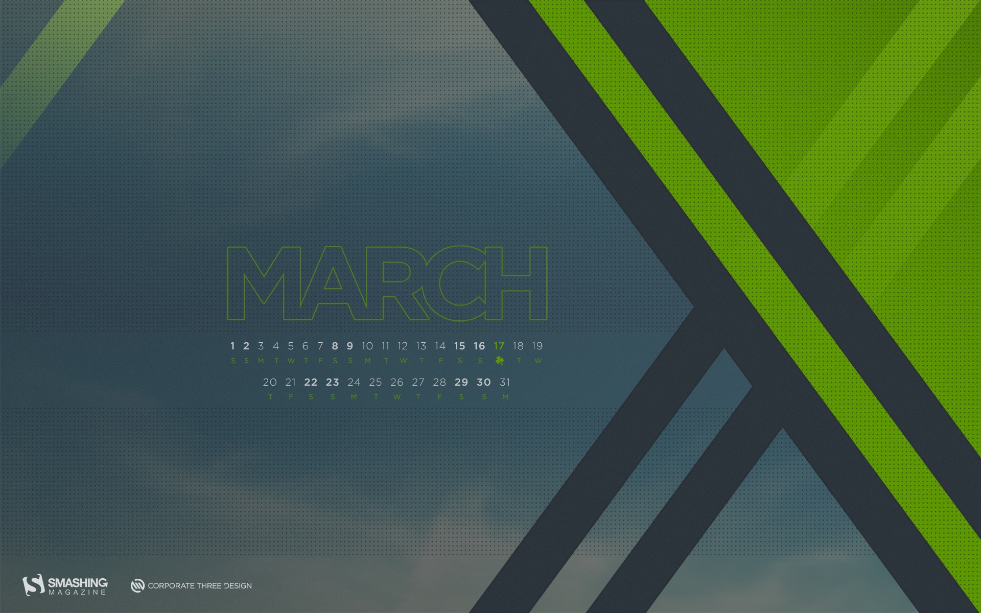 2014年3月 月曆壁紙(二) #15 - 1920x1200