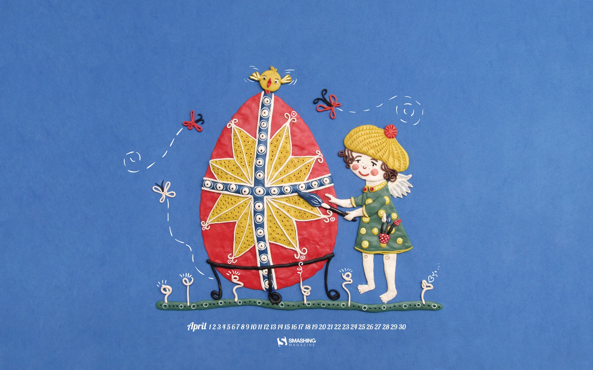 2014年4月 月曆壁紙(二) #19 - 1920x1200