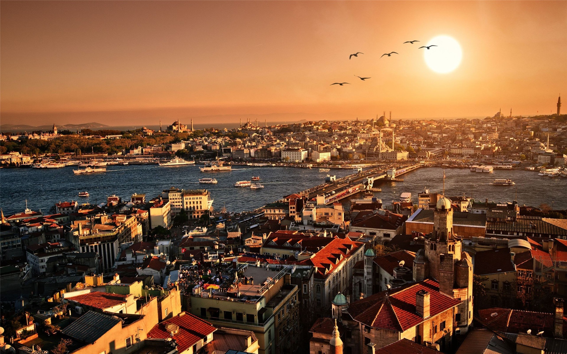 Istanbul, Turkey HD wallpapers #10 - 1920x1200