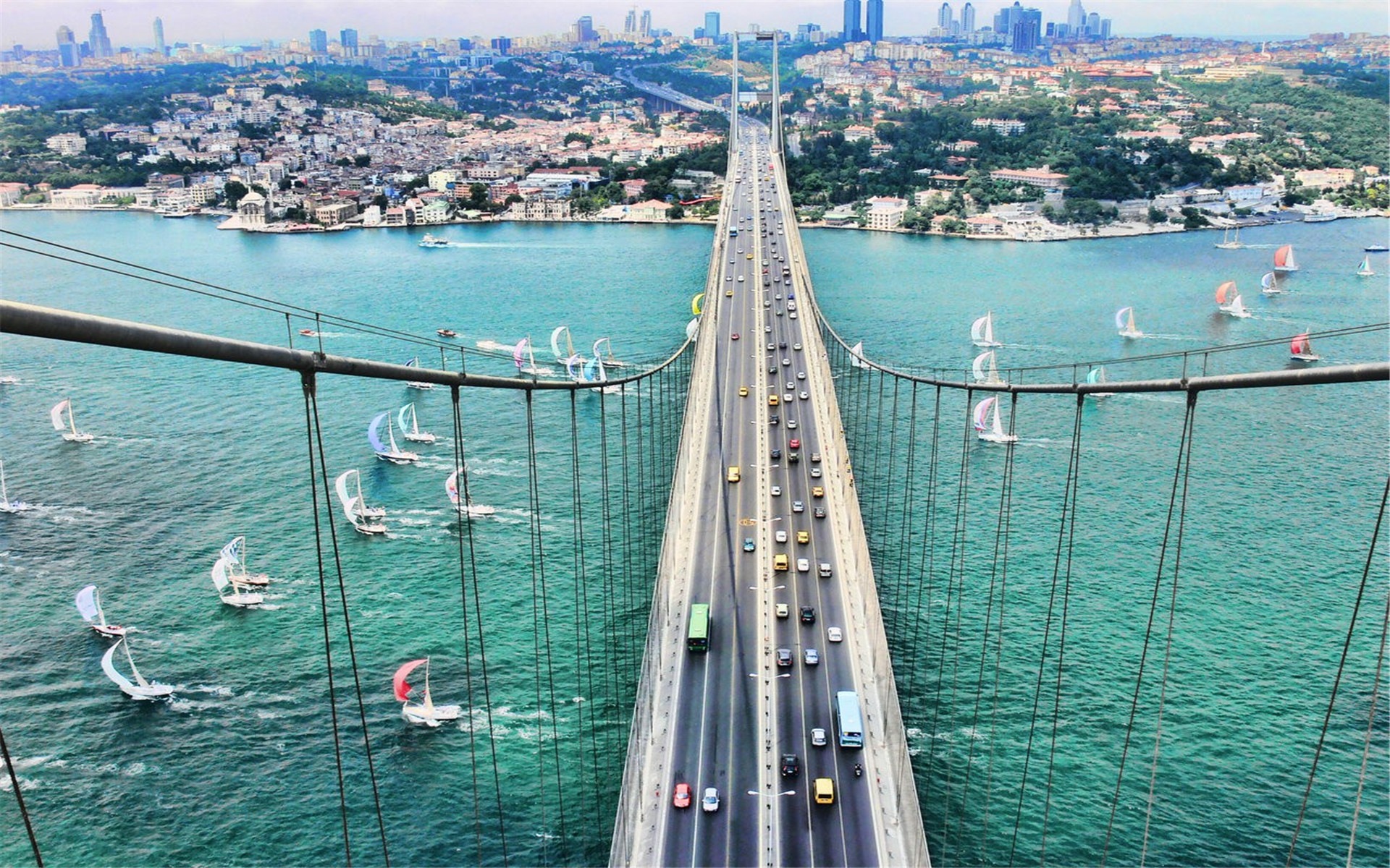 Istanbul, Turquie fonds d'écran HD #11 - 1920x1200