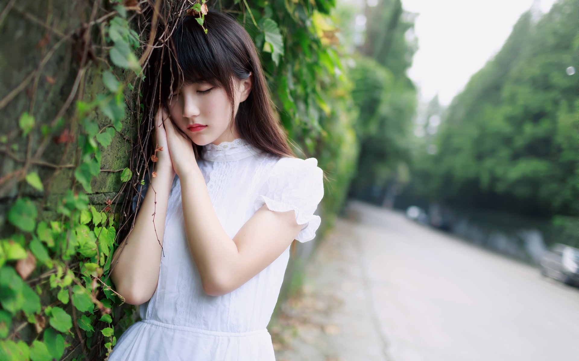 清純養眼的東方女孩 高清壁紙 #3 - 1920x1200