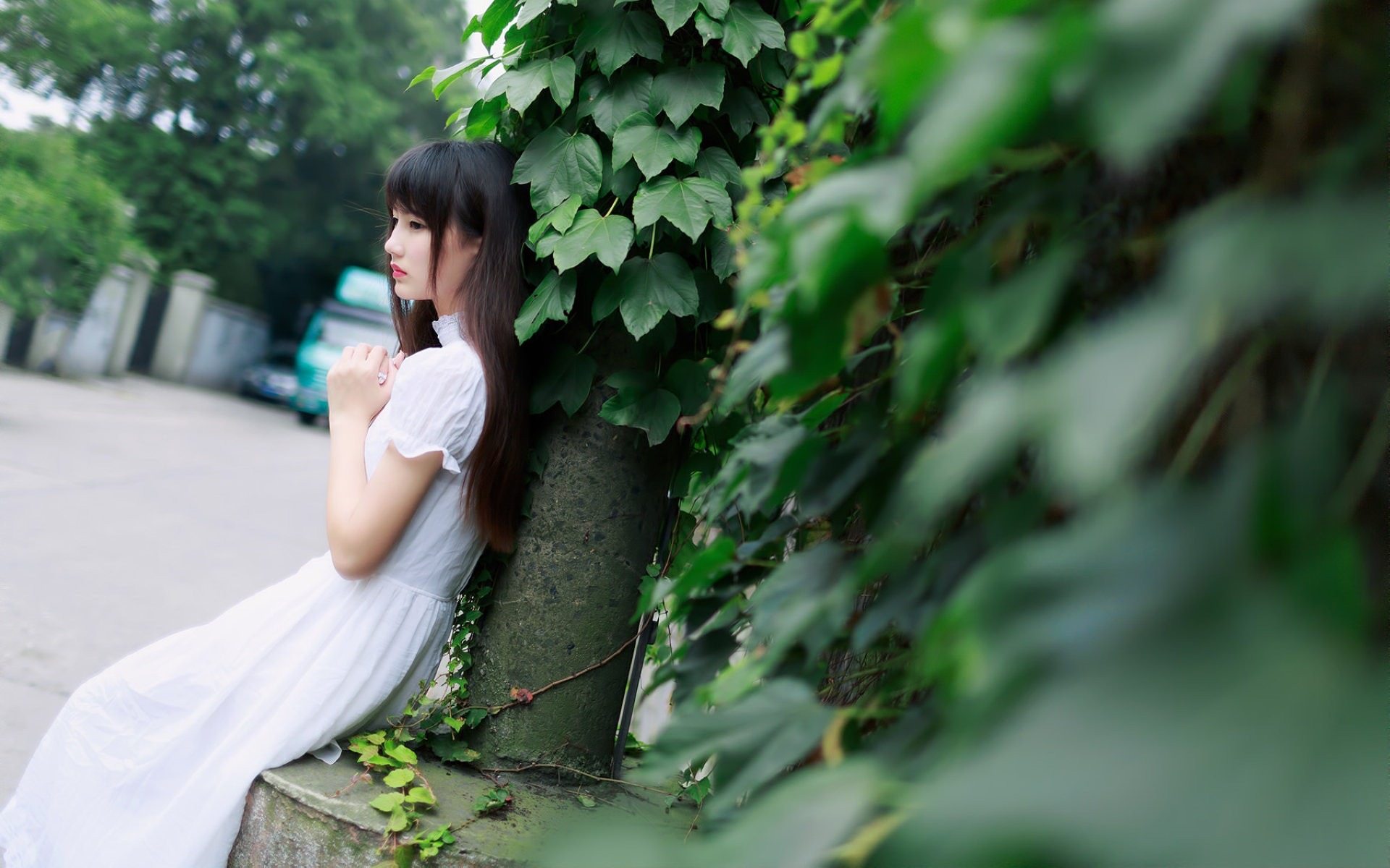 清純養眼的東方女孩 高清壁紙 #4 - 1920x1200