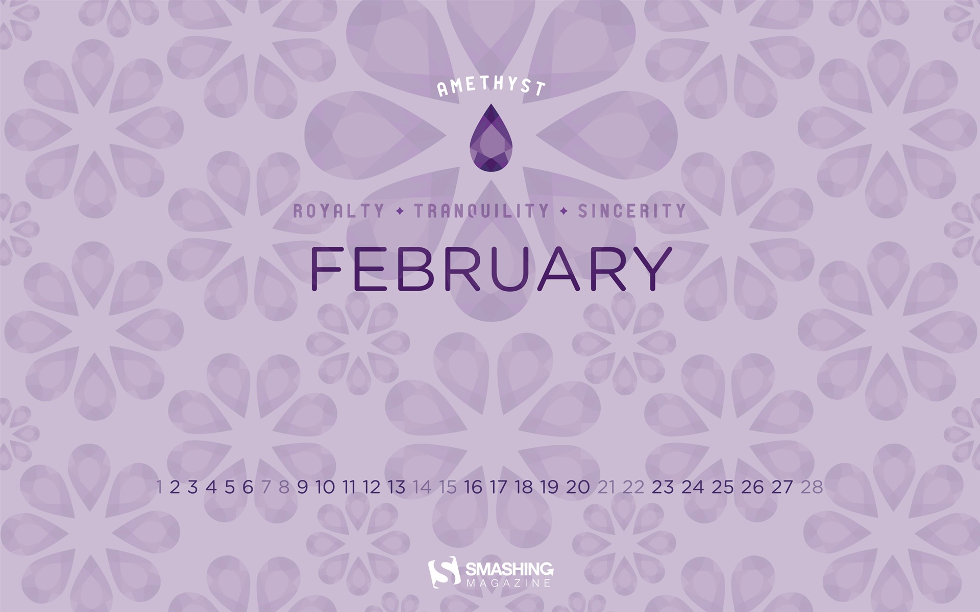 Februar 2015 Kalender Wallpaper (2) #2 - 1920x1200
