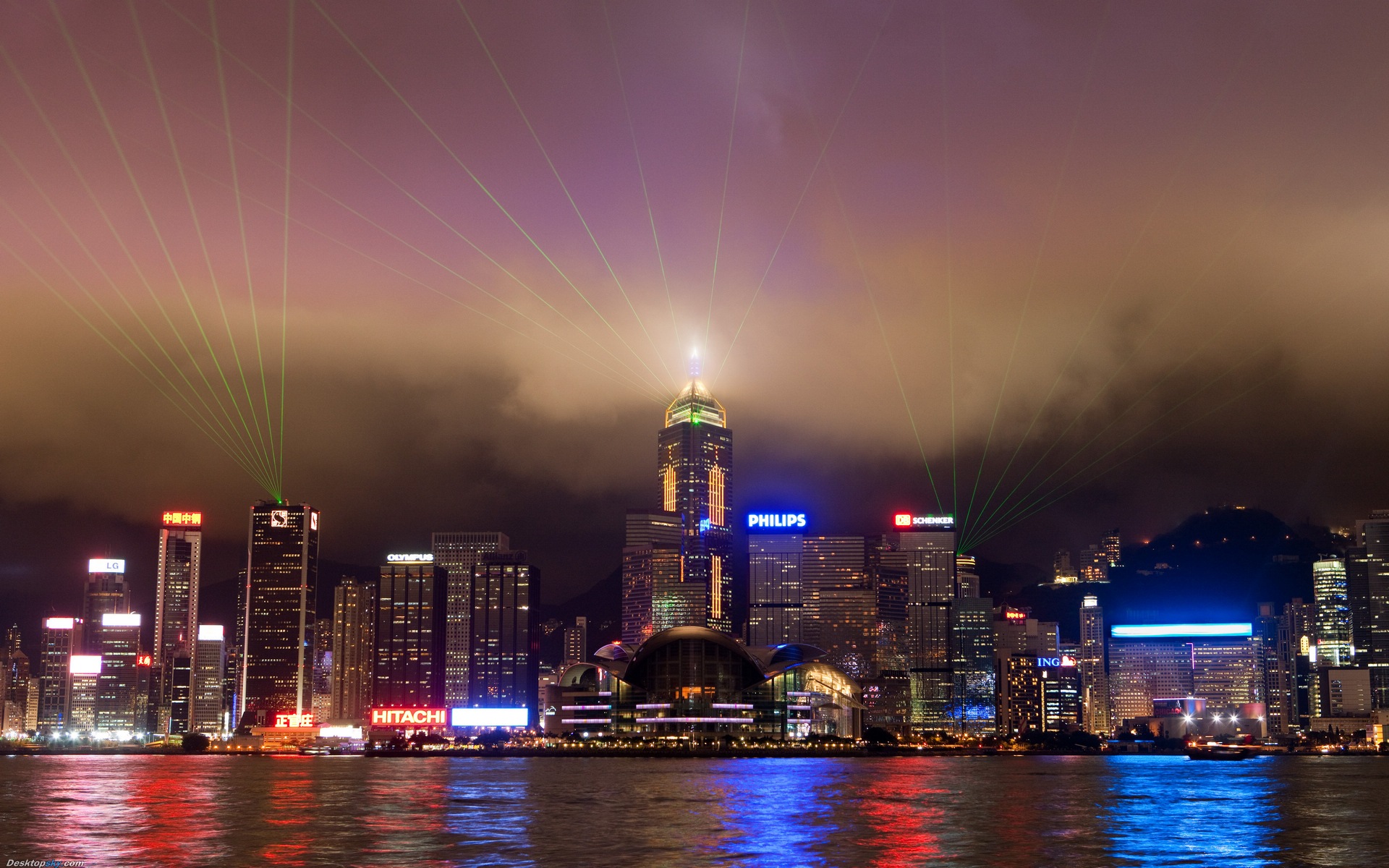 Paysage urbain beaux fonds d'écran HD de Hong Kong #10 - 1920x1200