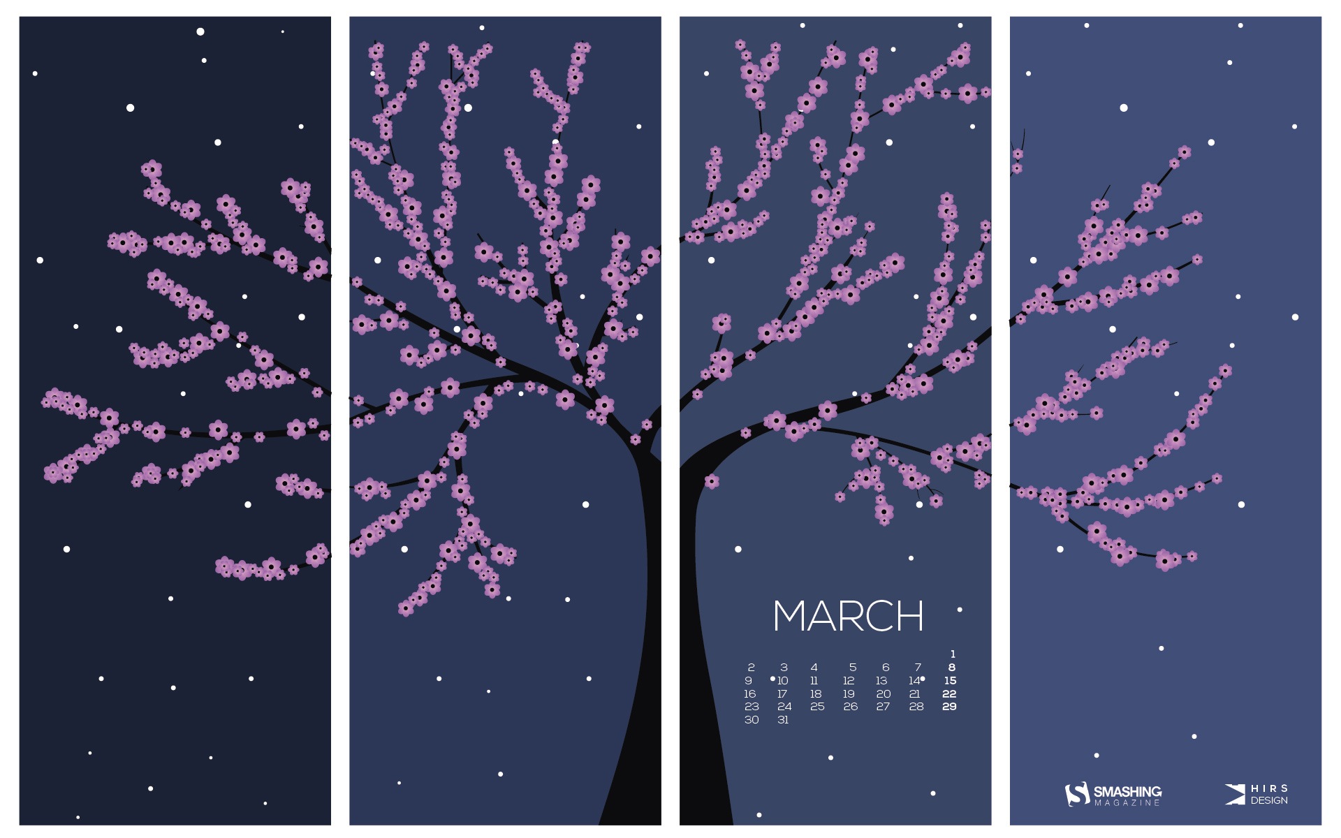 March 2015 Calendar wallpaper (2) #15 - 1920x1200