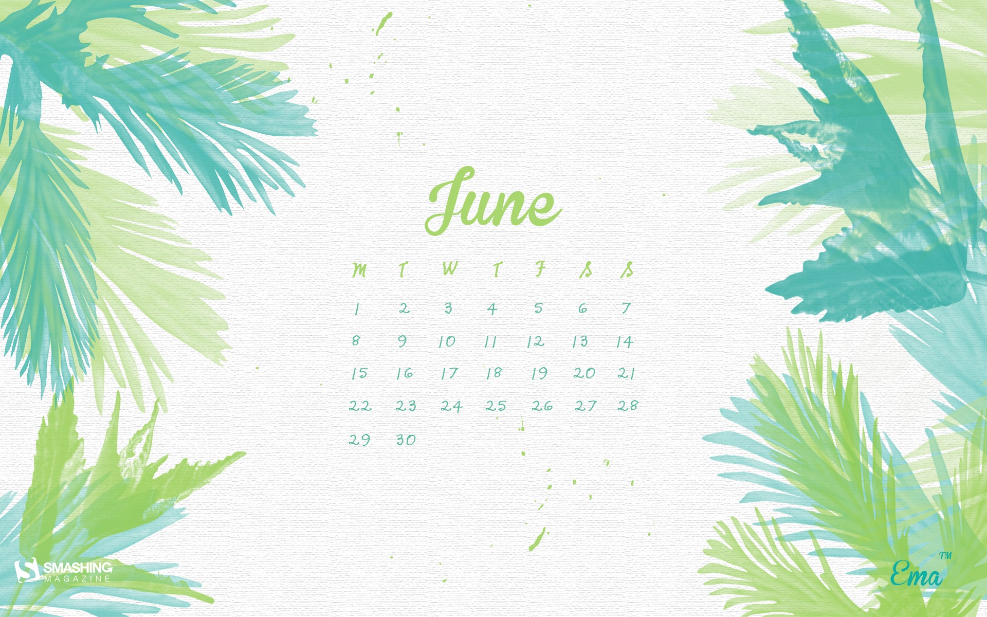 June 2015 calendar wallpaper (2) #10 - 1920x1200