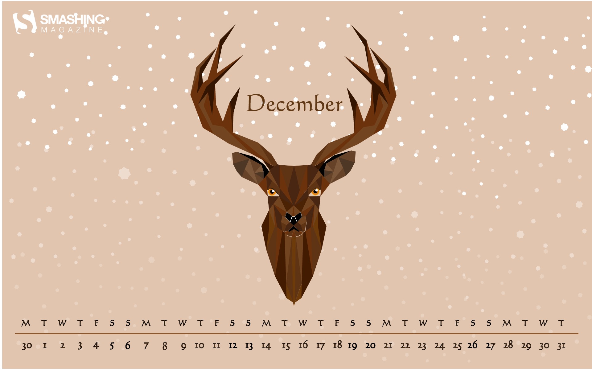 Dezember 2015 Kalender Wallpaper (2) #13 - 1920x1200