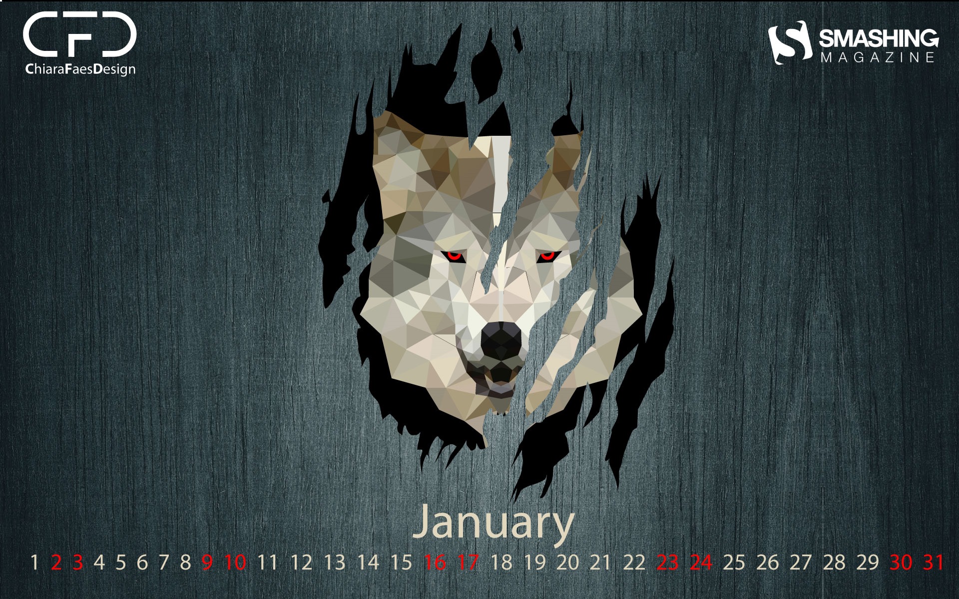 Januar 2016 Kalender Wallpaper (2) #20 - 1920x1200