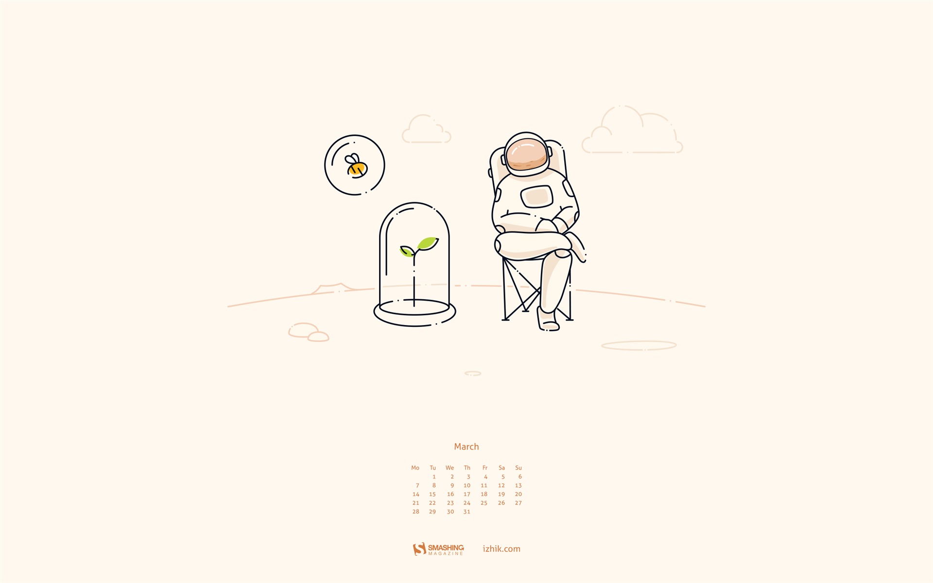 2016년 3월 캘린더 벽지 (2) #13 - 1920x1200