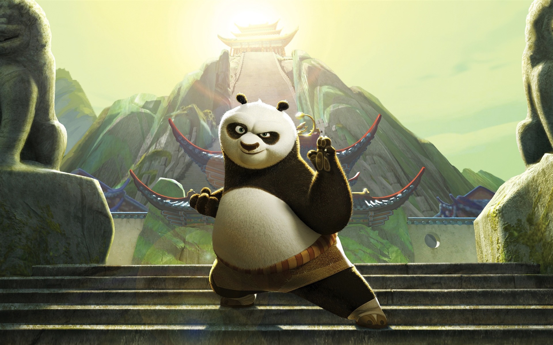 Kung Fu Panda 3, HD film tapety na plochu #13 - 1920x1200