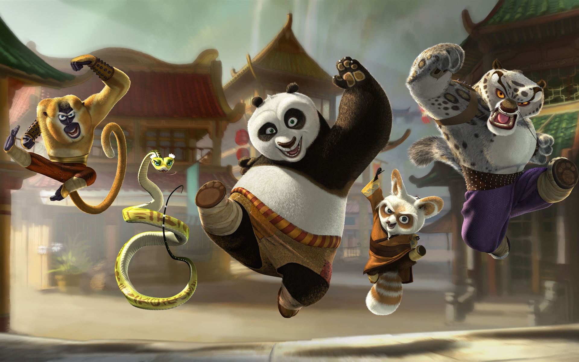 Kung Fu Panda 3, fondos de pantalla de alta definición de películas #15 - 1920x1200