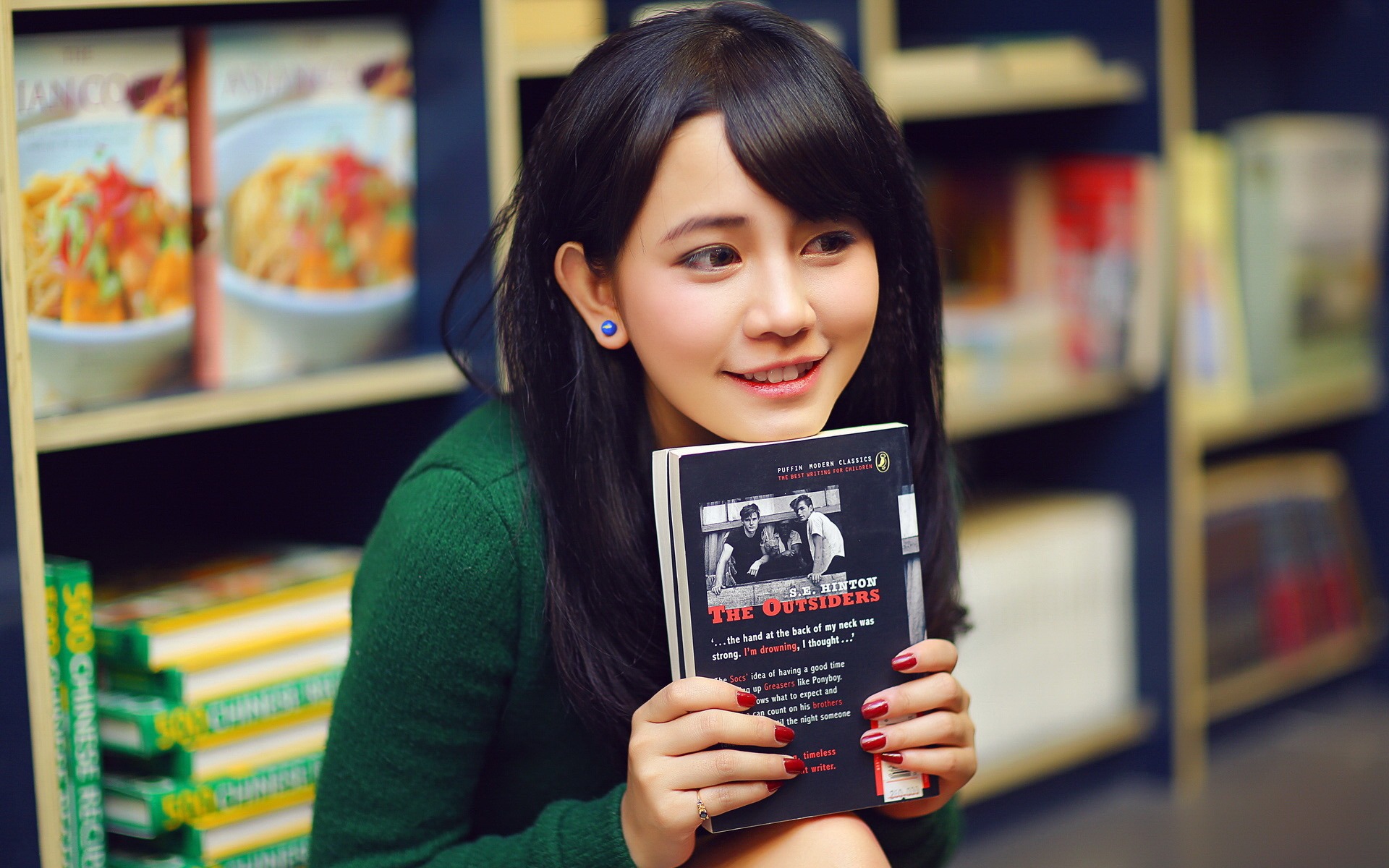 清纯可爱年轻的亚洲女孩 高清壁纸合集(一)39 - 1920x1200