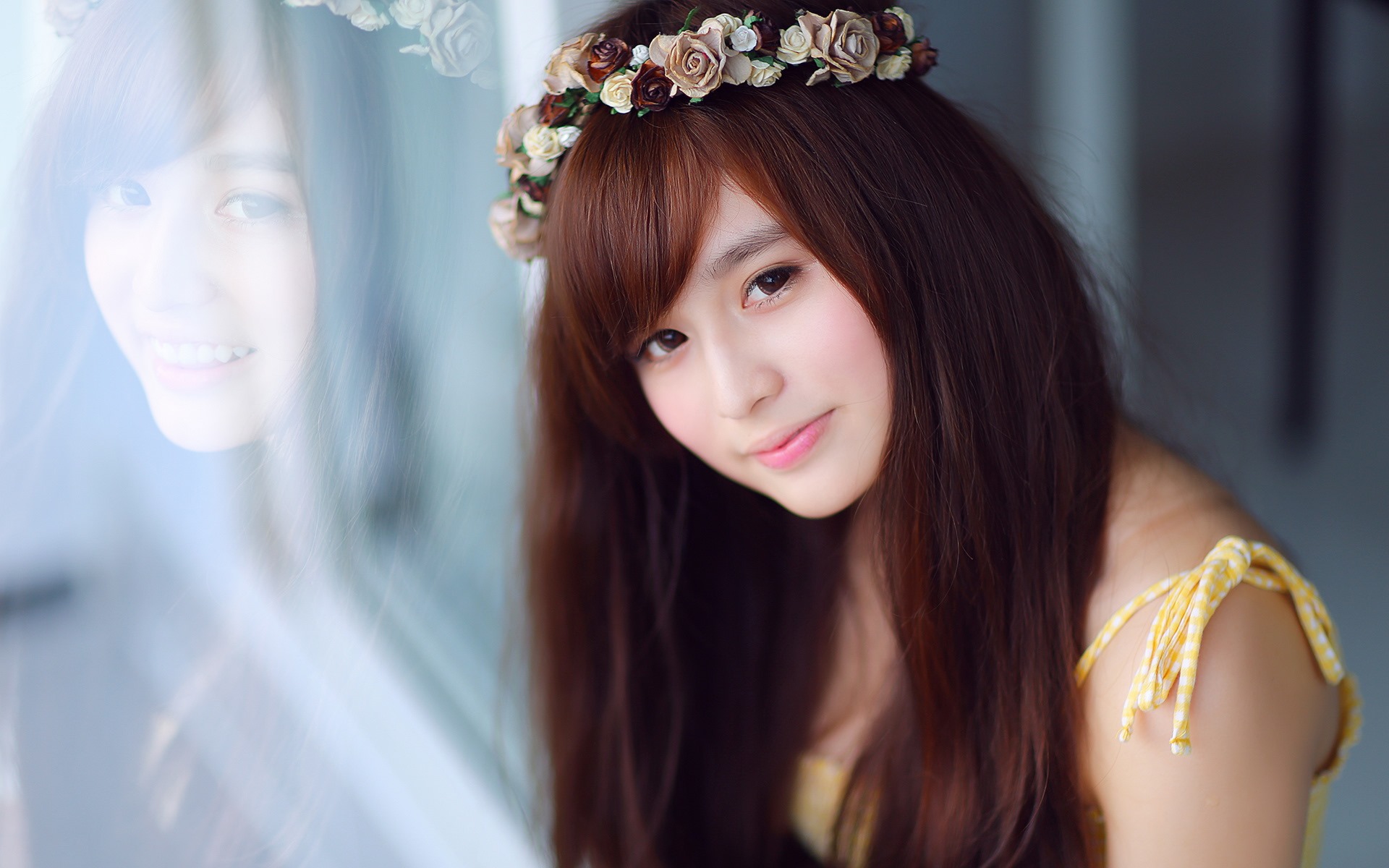 清純可愛年輕的亞洲女孩 高清壁紙合集(三) #9 - 1920x1200