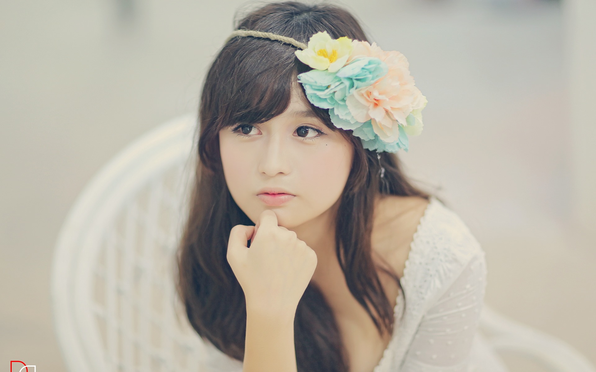清純可愛年輕的亞洲女孩 高清壁紙合集(五) #9 - 1920x1200