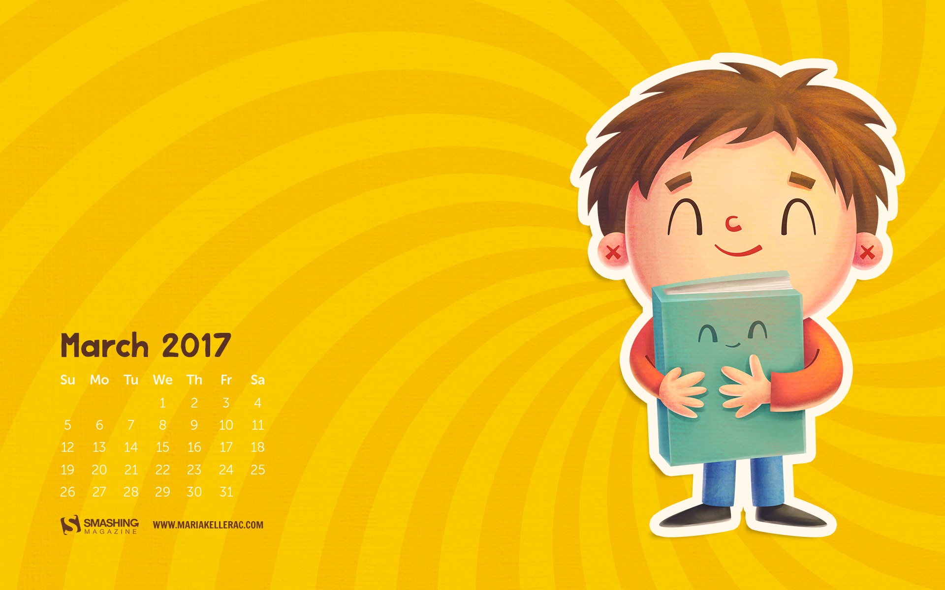 Fondo de pantalla del calendario de marzo de 2017 (1) #20 - 1920x1200