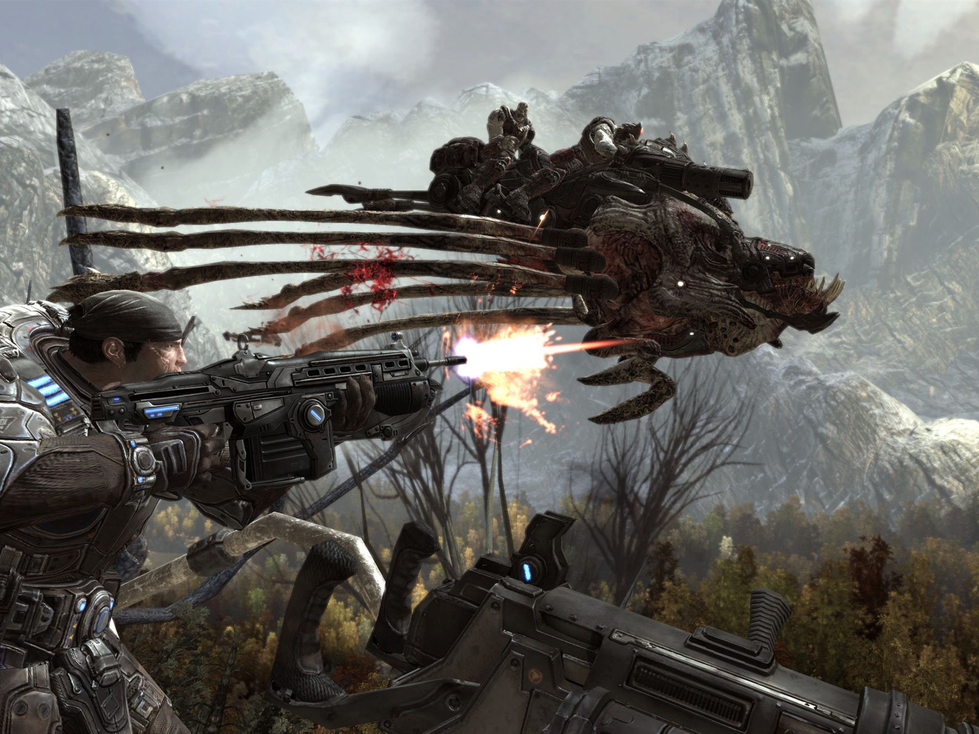 Gears Of War 2 戰爭機器2 高清壁紙(二) #2 - 1920x1440