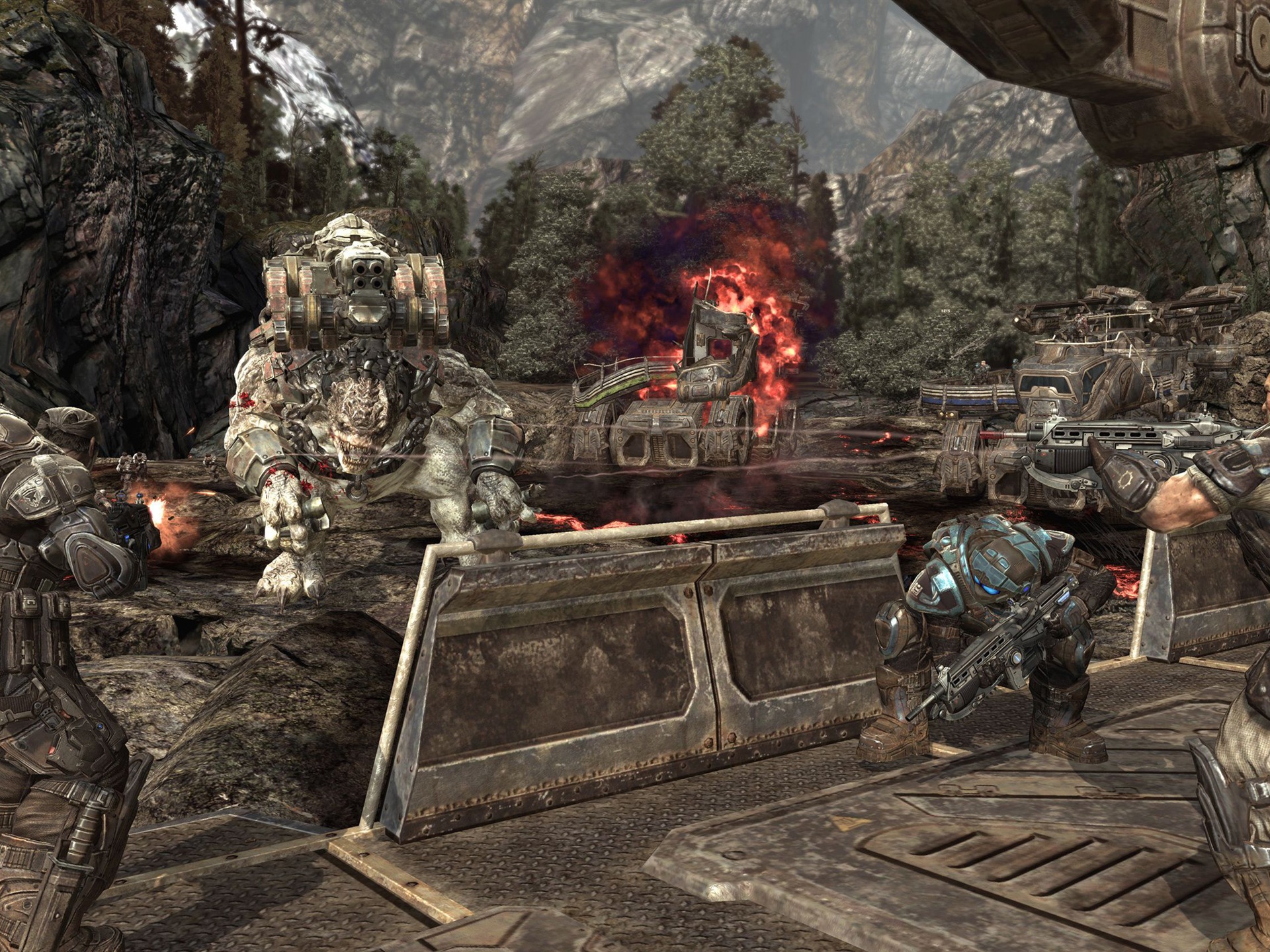 Gears Of War 2 戰爭機器2 高清壁紙(二) #15 - 1920x1440