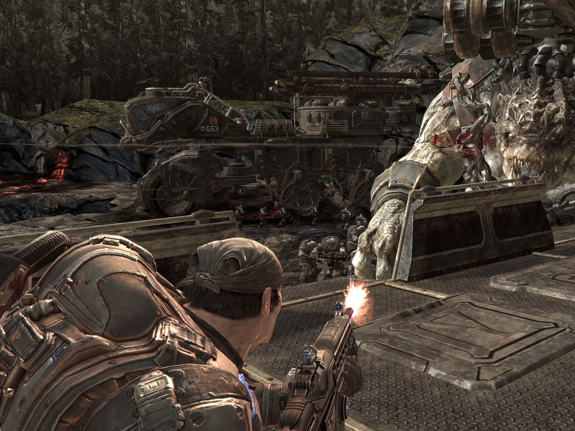 Gears Of War 2 戰爭機器2 高清壁紙(二) #16 - 1920x1440